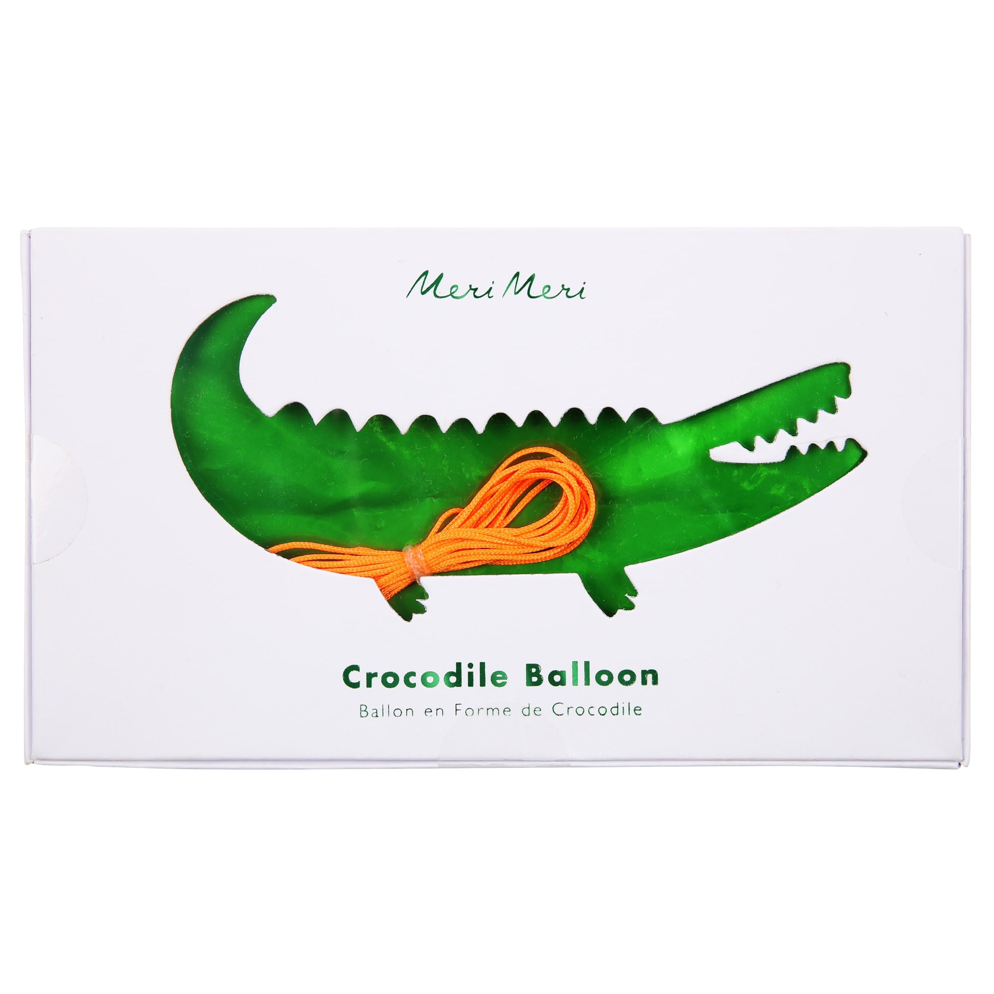 Crocodile Foil Balloon - Timsah Folyo Balon