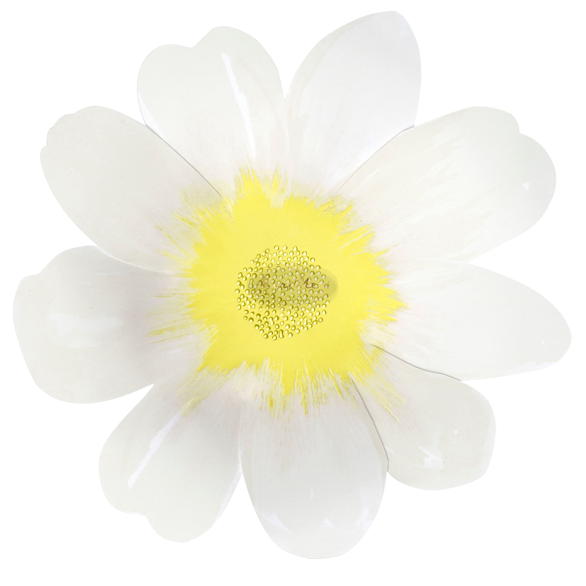 Flower Garden Plates - Çiçek Bahçesi Tabaklar - L - 8'li