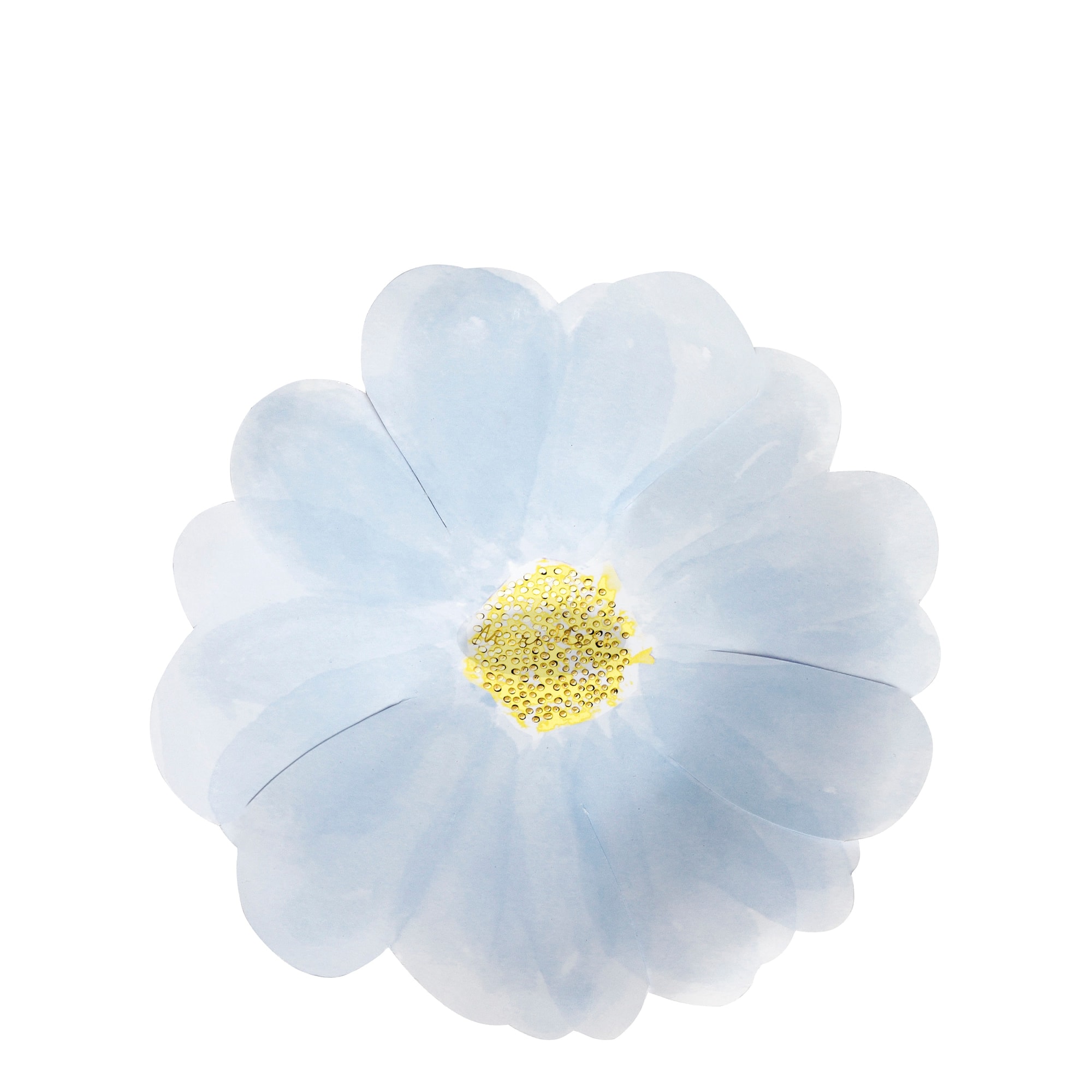 Flower Garden Plates - Çiçek Bahçesi Tabaklar - S - 8'li