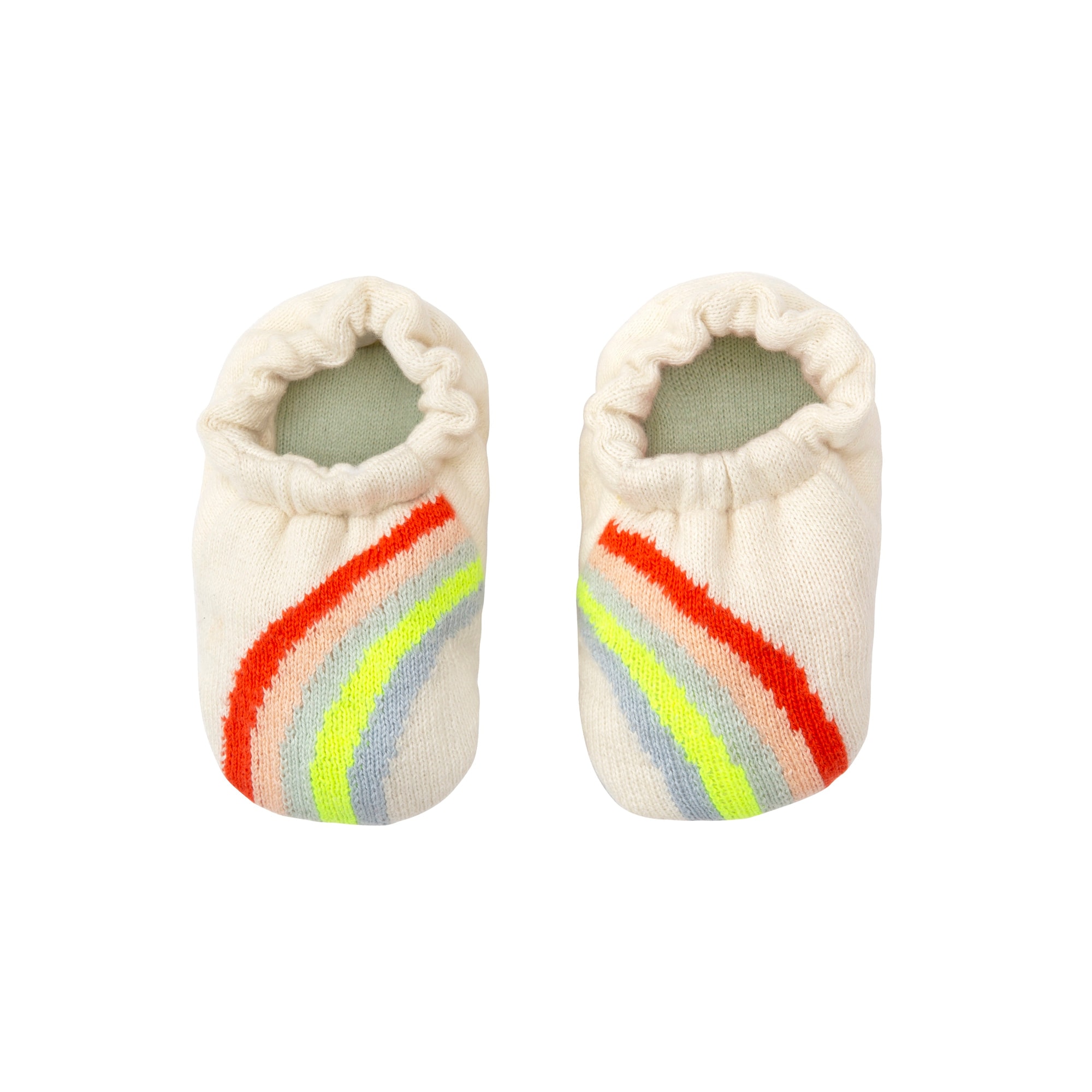 Rainbow Baby Booties - Gökkuşağı Bebek Patiği