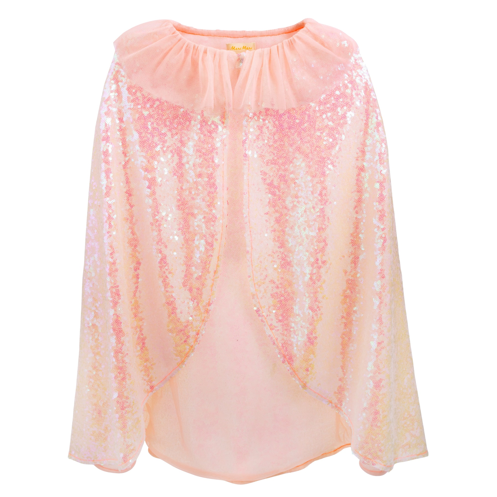 Iridescent Sequin Cape Dress-Up - Pullu Pelerin ve Değnek