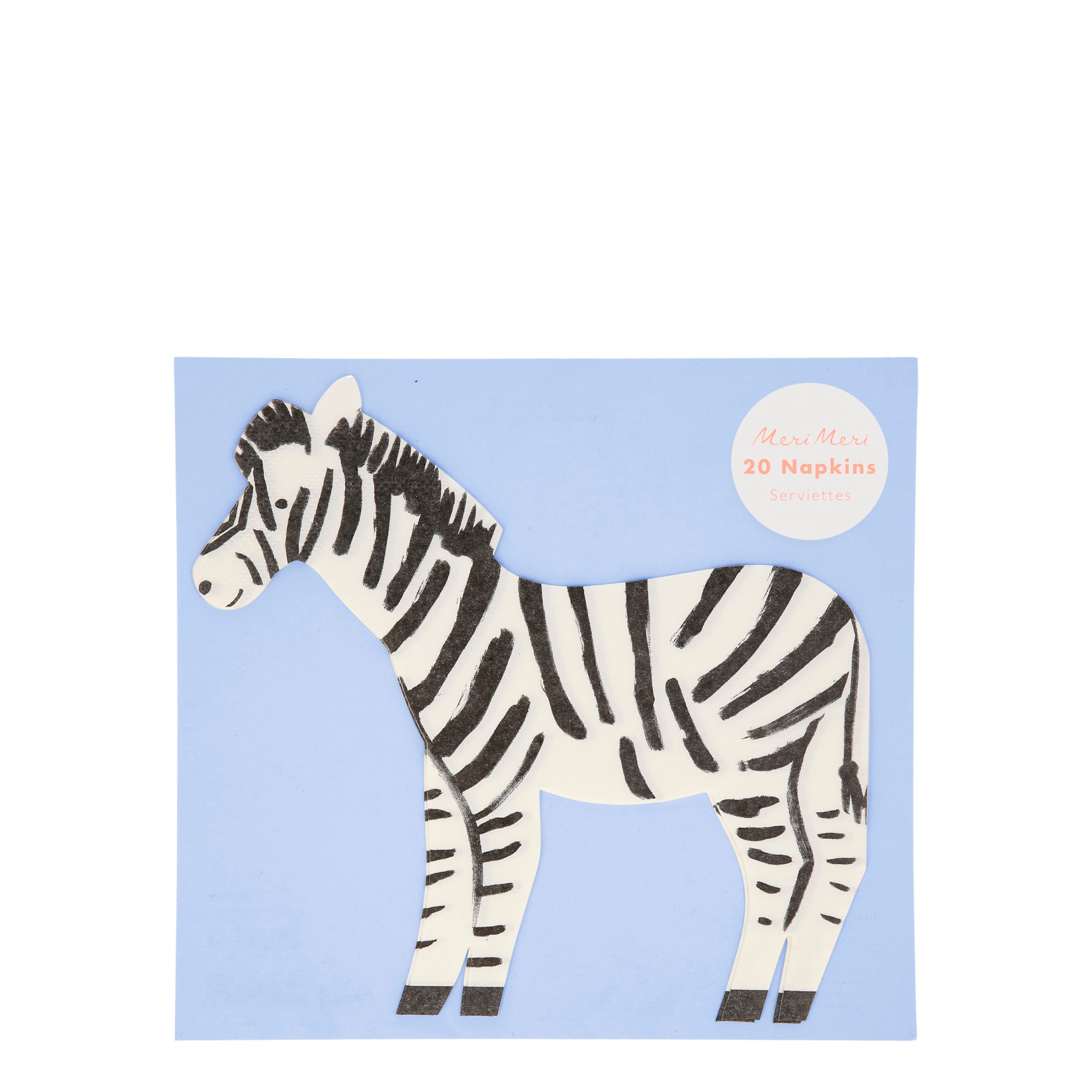 Zebra Napkins - Zebra Peçete - 20'li