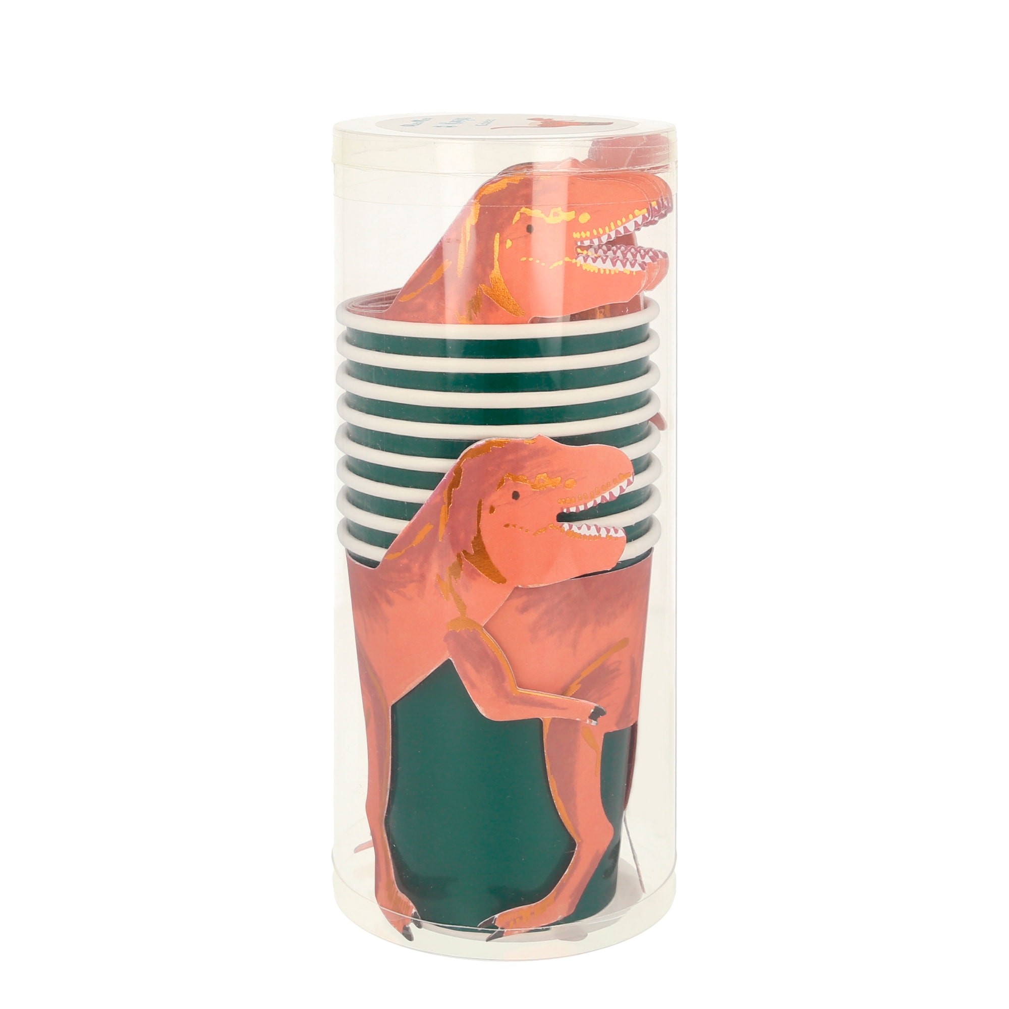 T-Rex Party Cups - T-Rex Bardak - 8'li