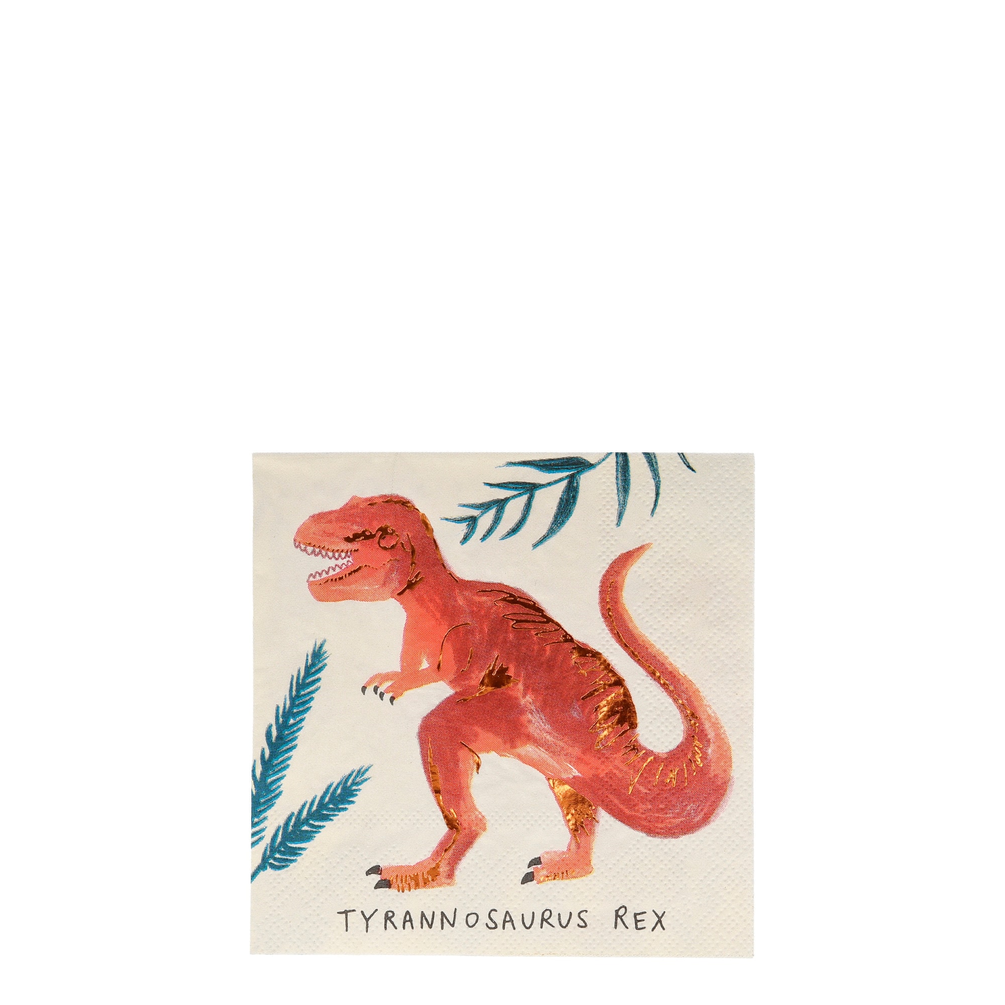 Dinosaur Napkins - Dinozor Peçete - S - 16'lı