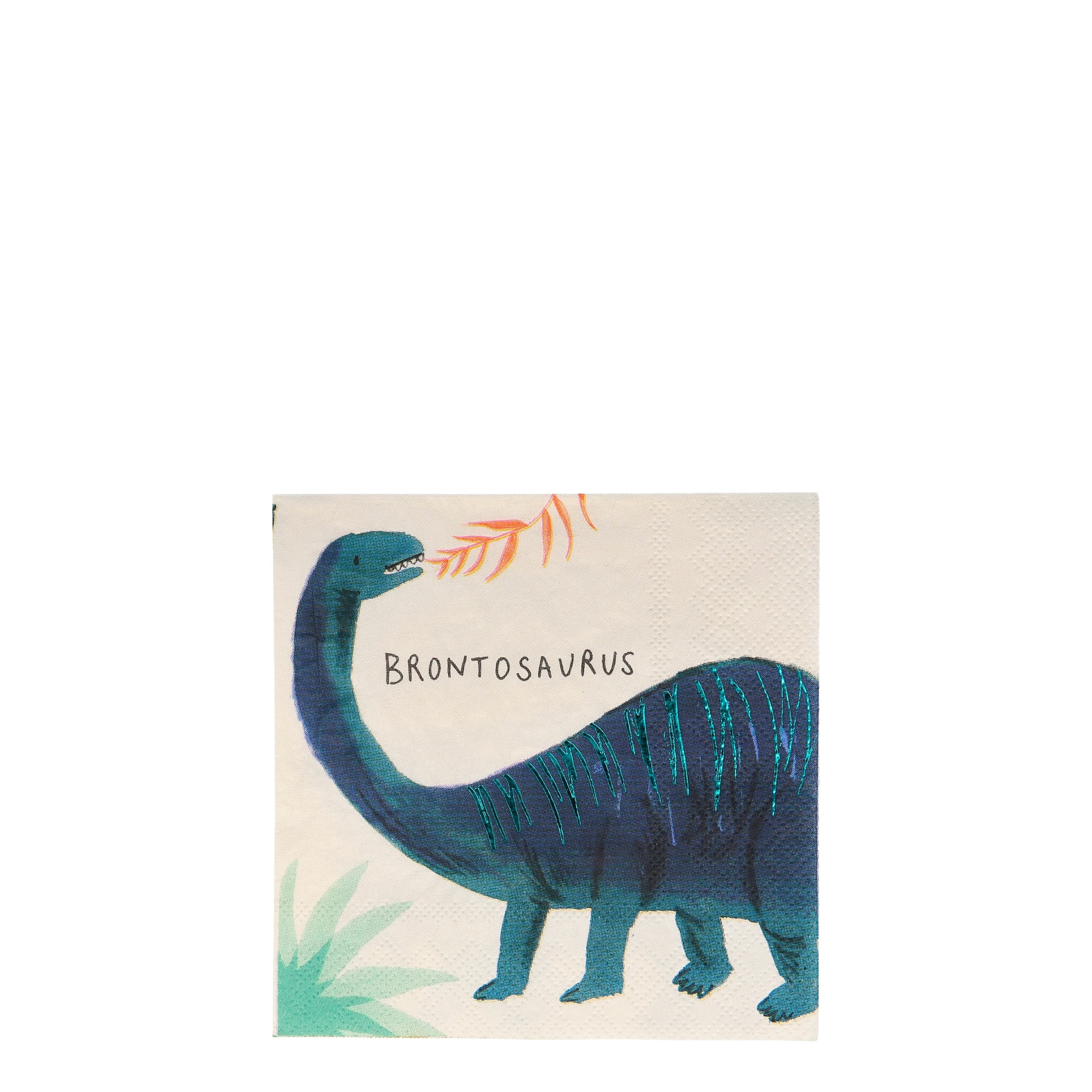 Dinosaur Napkins - Dinozor Peçete - S - 16'lı