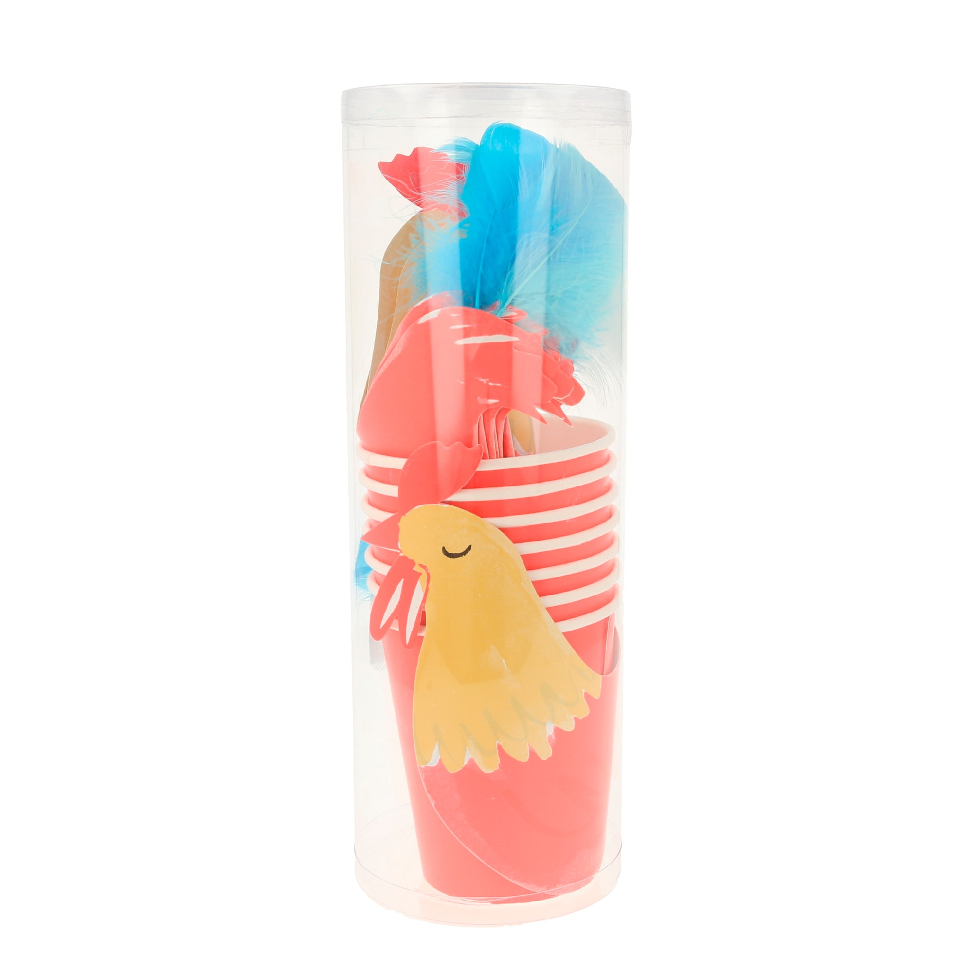 On The Farm Rooster Party Cups - Horoz Bardak