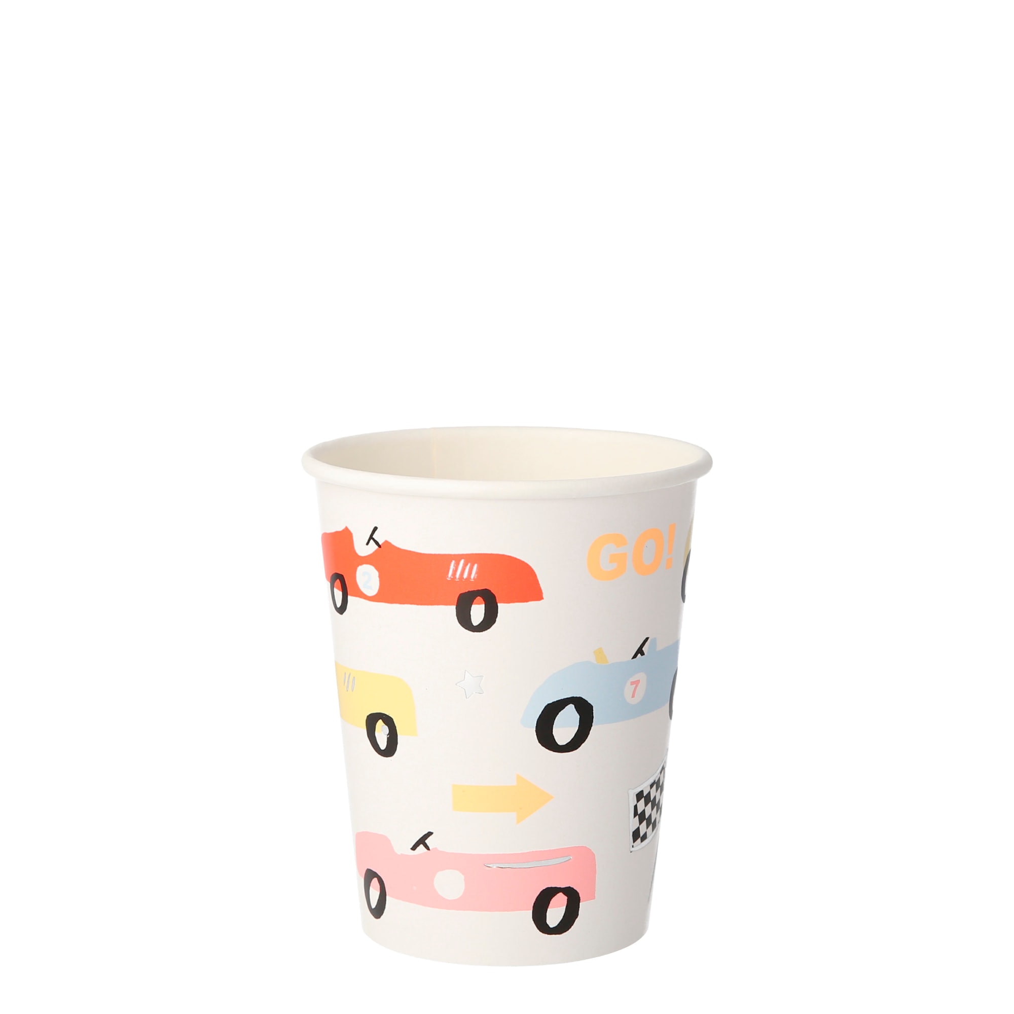 Race Car Party Cups - Yarış Arabası Bardak - 8'li