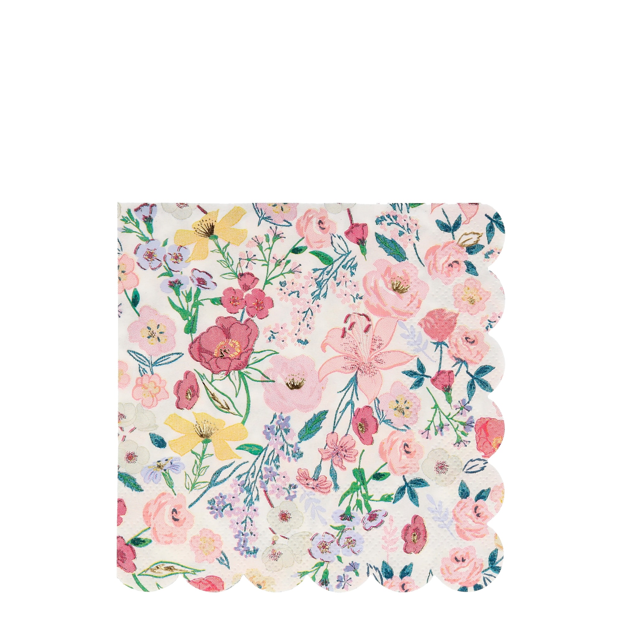 English Garden Napkins - English Garden Peçete - L - 16'lı