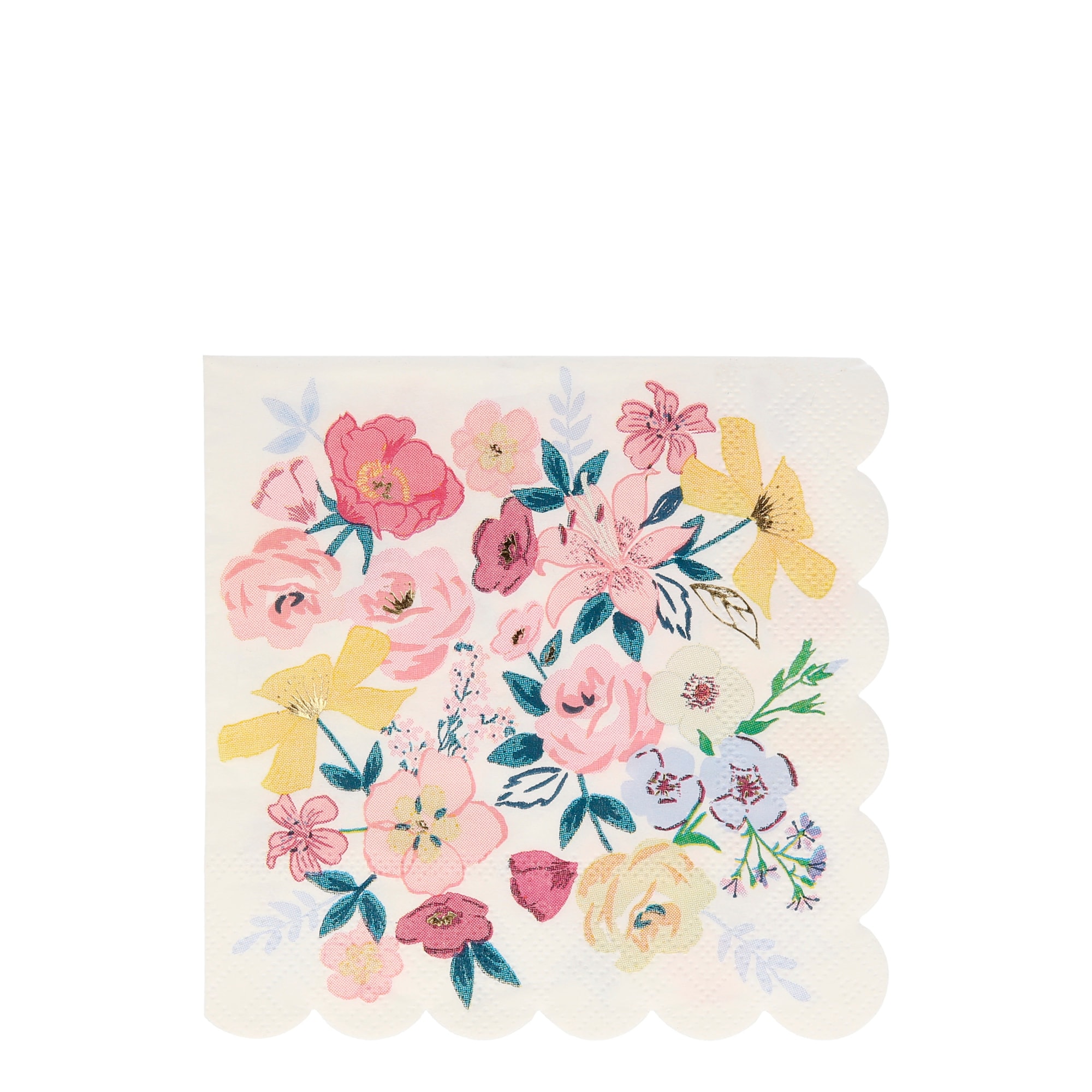 English Garden Napkins - English Garden Peçete - L - 16'lı