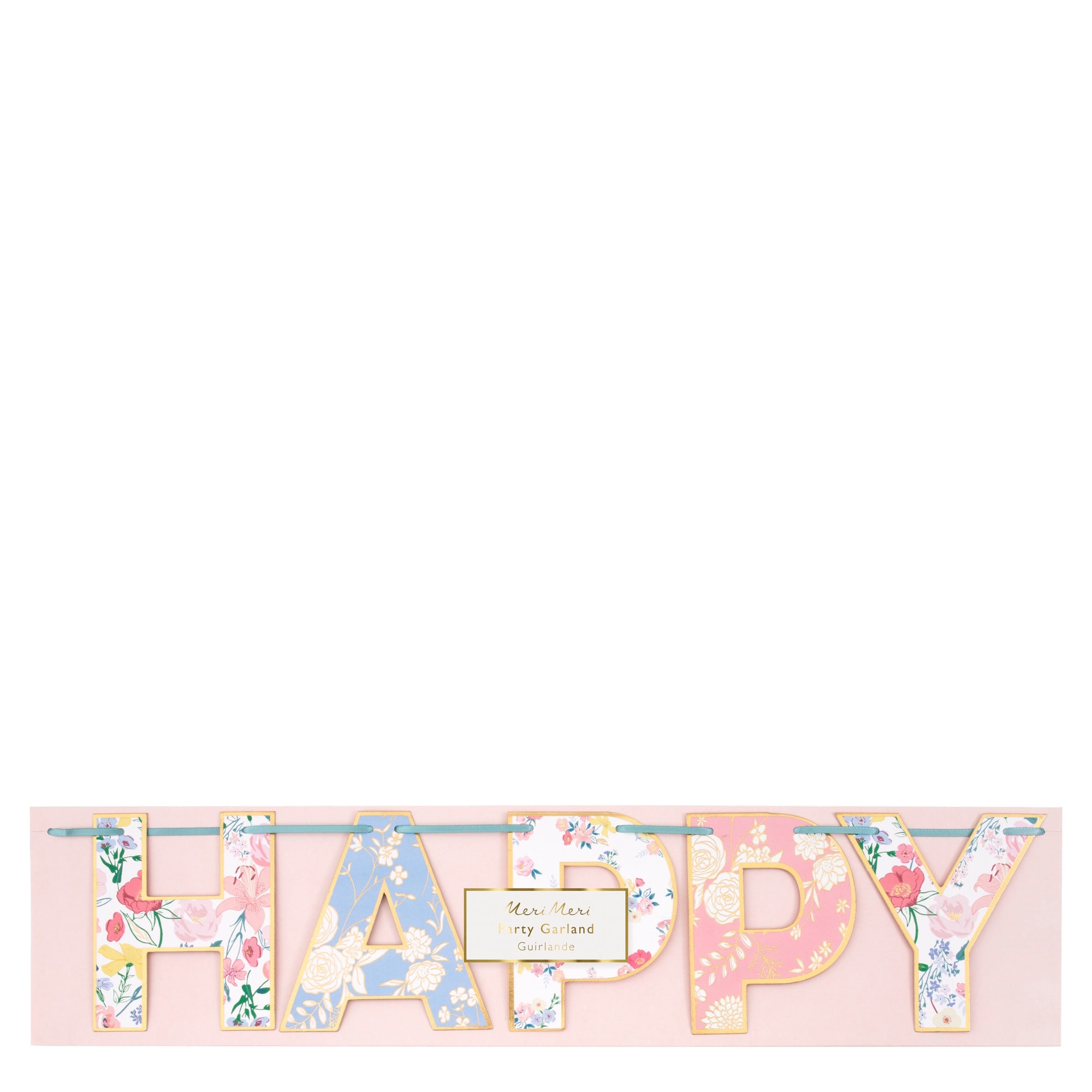 English Garden Birthday Garland - English Garden Asılan Süs