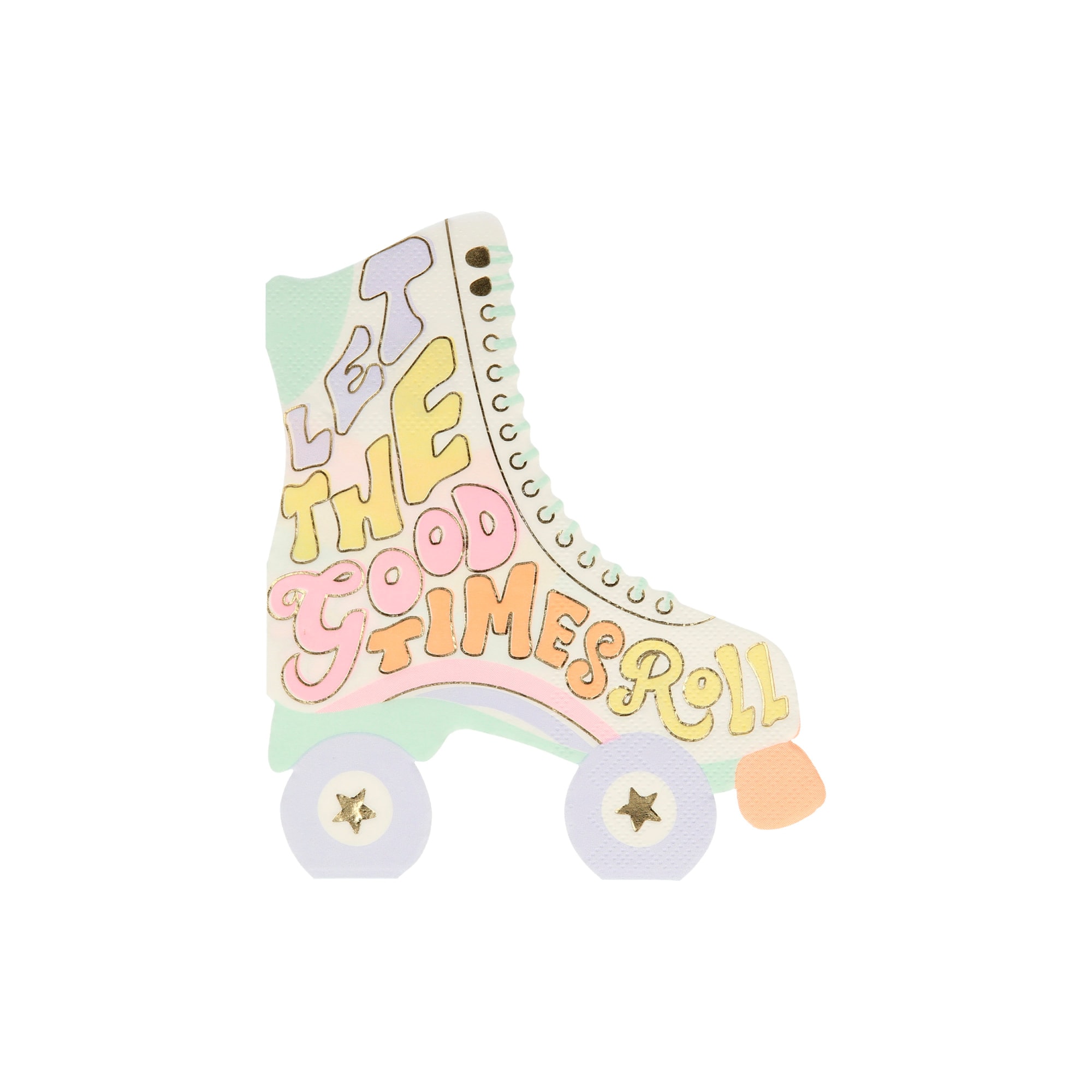 Roller Skate Napkins - Paten Peçete - 16'lı