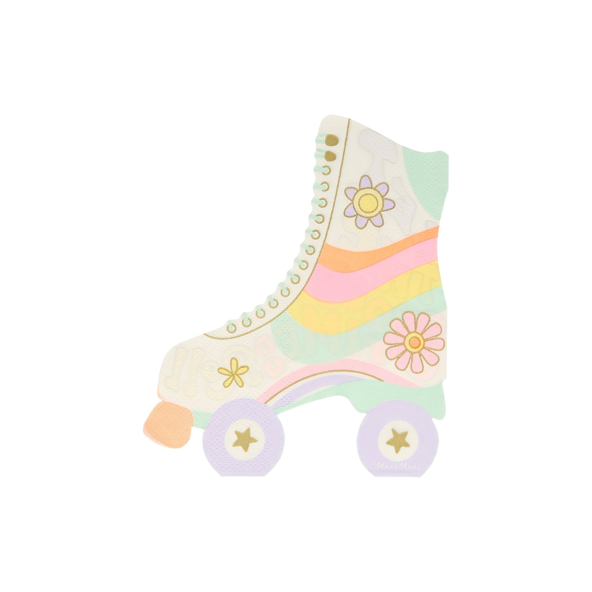 Roller Skate Napkins - Paten Peçete - 16'lı
