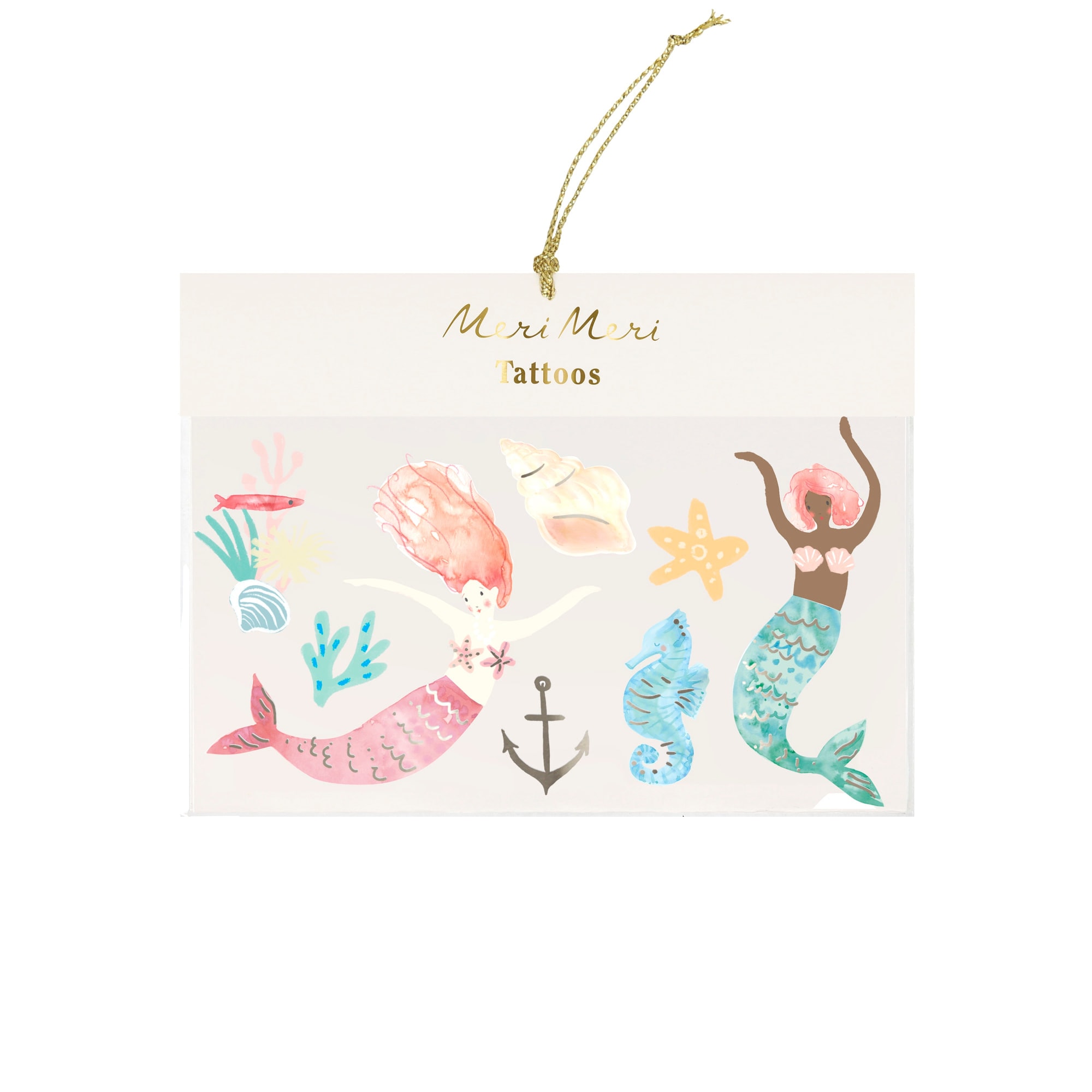 Mermaid Tattoos - Deniz Kızı Geçici Dövme - L