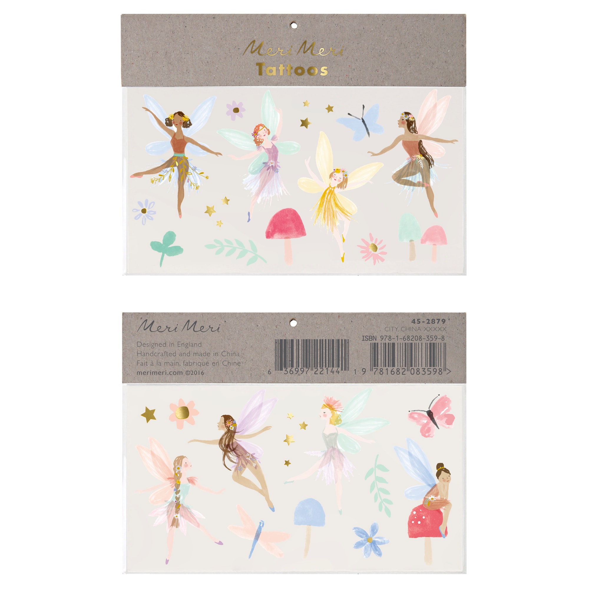 Fairy Tattoos - Peri Kızı Geçici Dövme - L