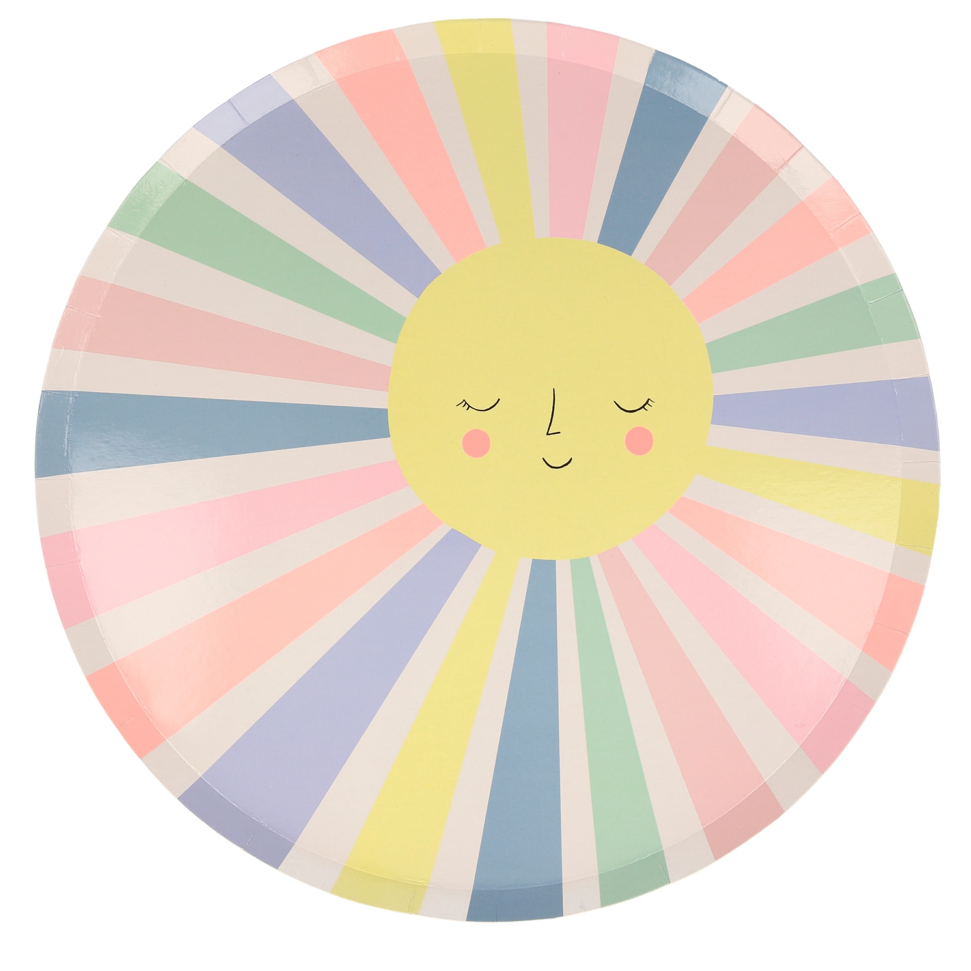 Rainbow Sun Plates - Gökkuşağı Güneşli Tabak