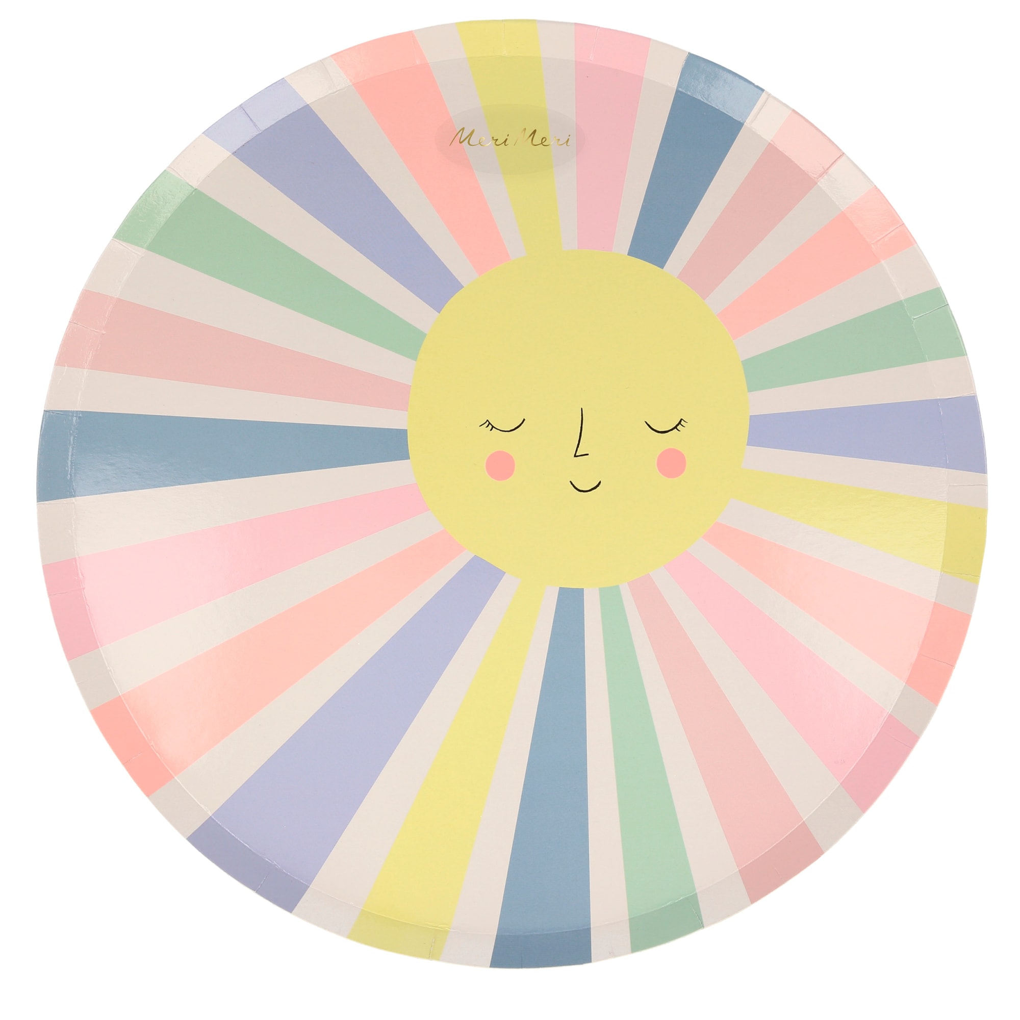Rainbow Sun Plates - Gökkuşağı Güneşli Tabak