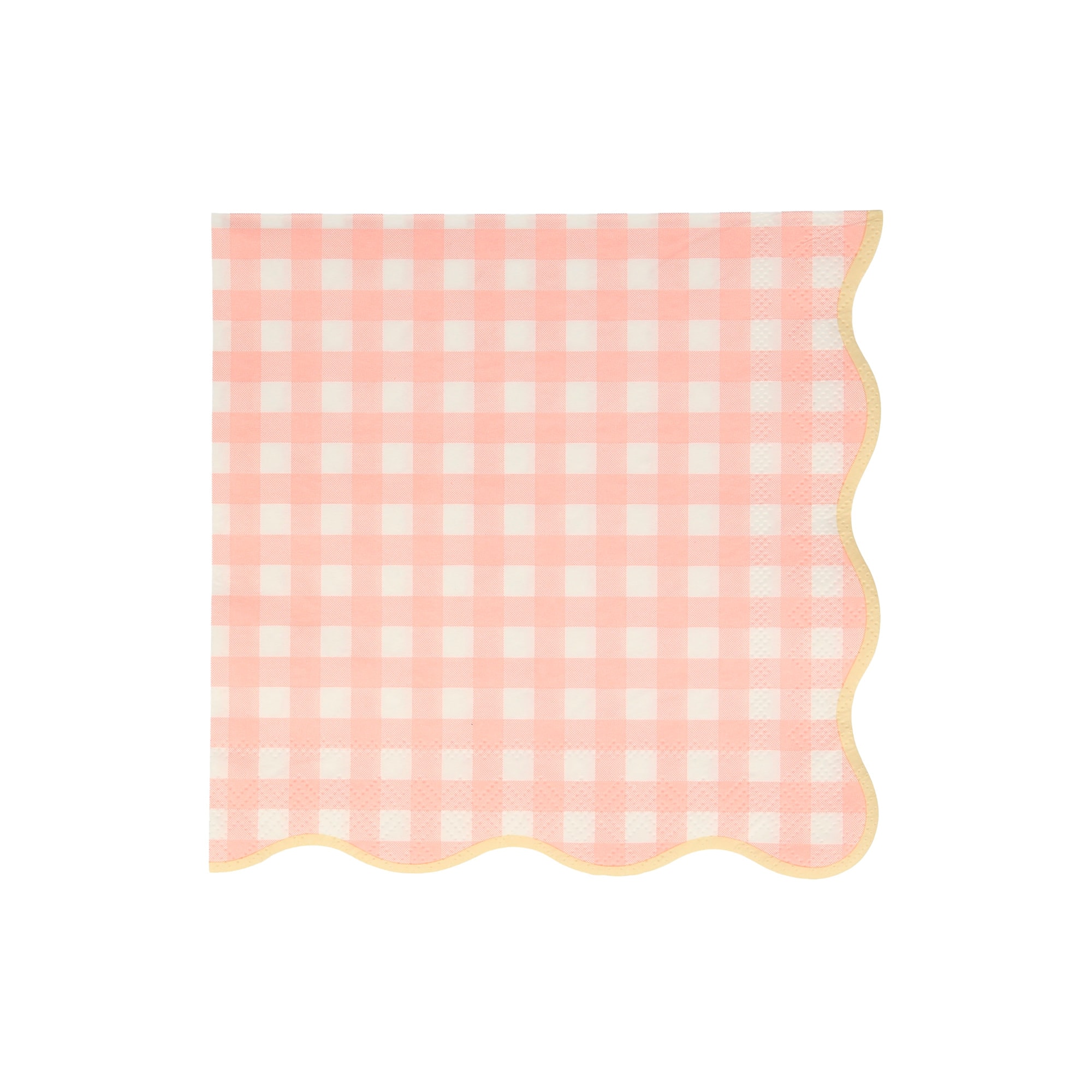 Gingham Napkins - Damalı Peçeteler - L - 20'li