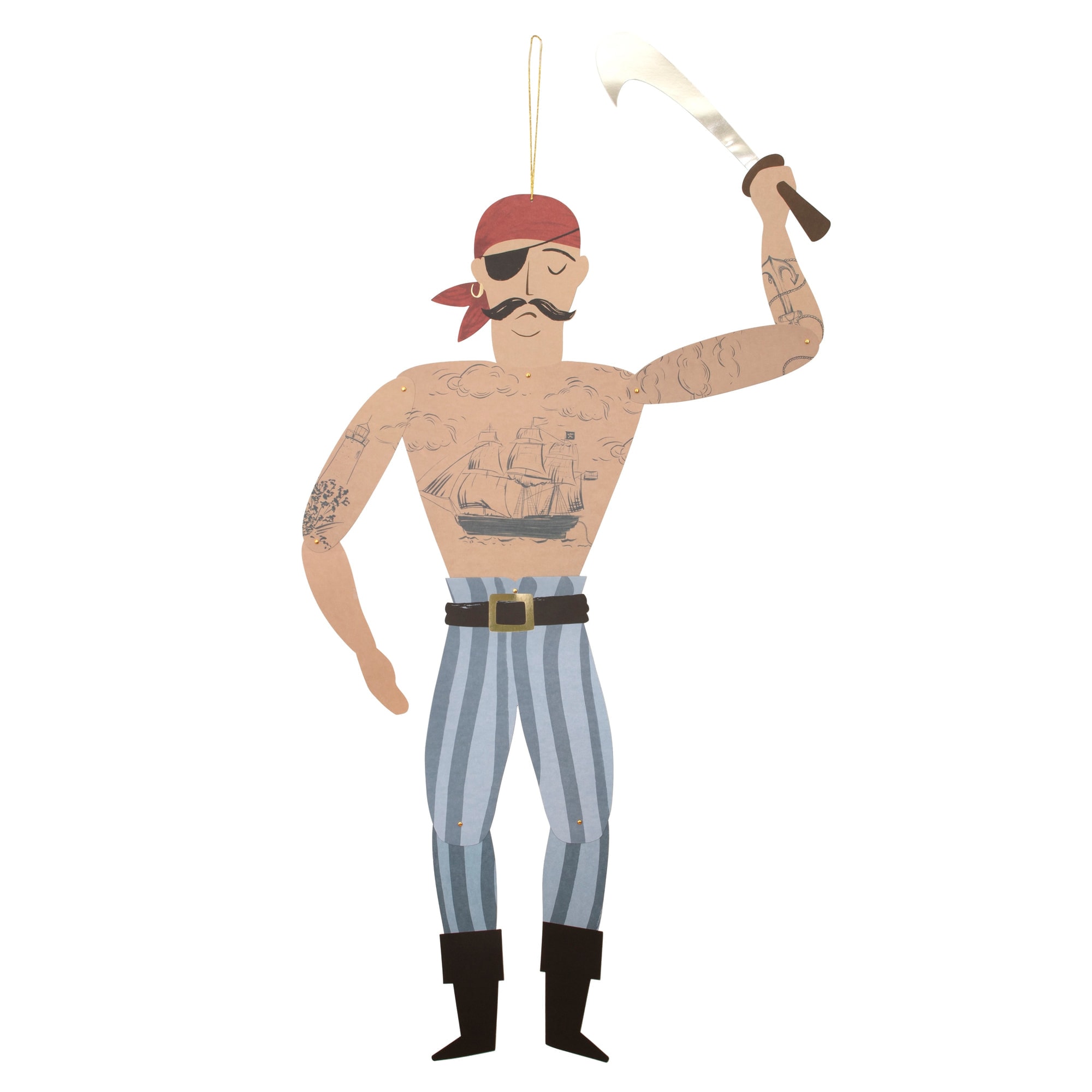 Giant Pirate Decorations - Dev Korsan Dekorlar - 3lü