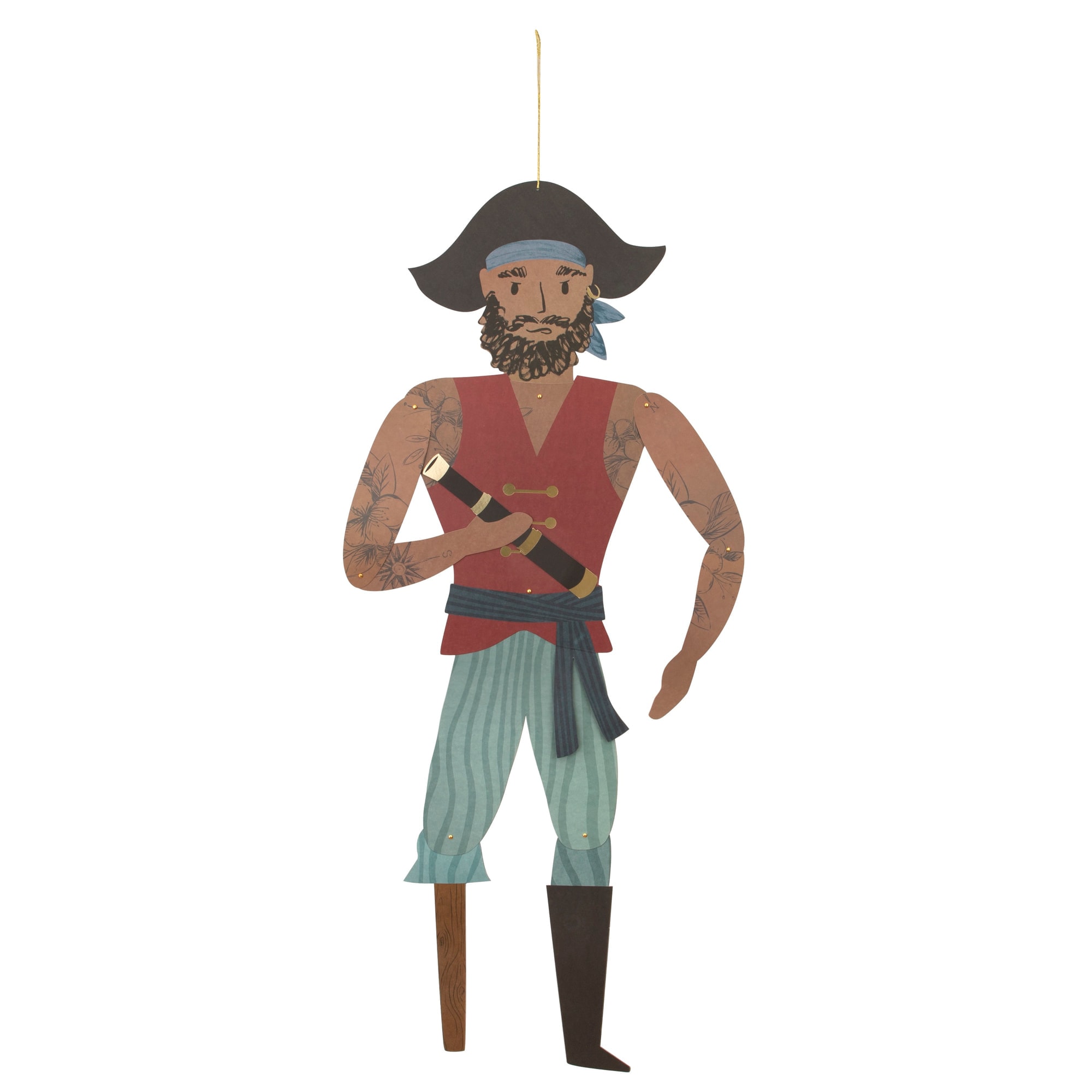Giant Pirate Decorations - Dev Korsan Dekorlar - 3lü