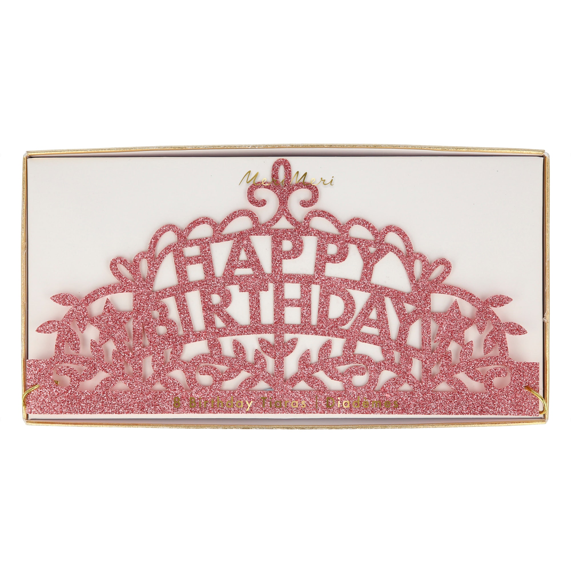 Happy Birthday Tiaras - Happy Birthday Taç - 8'li