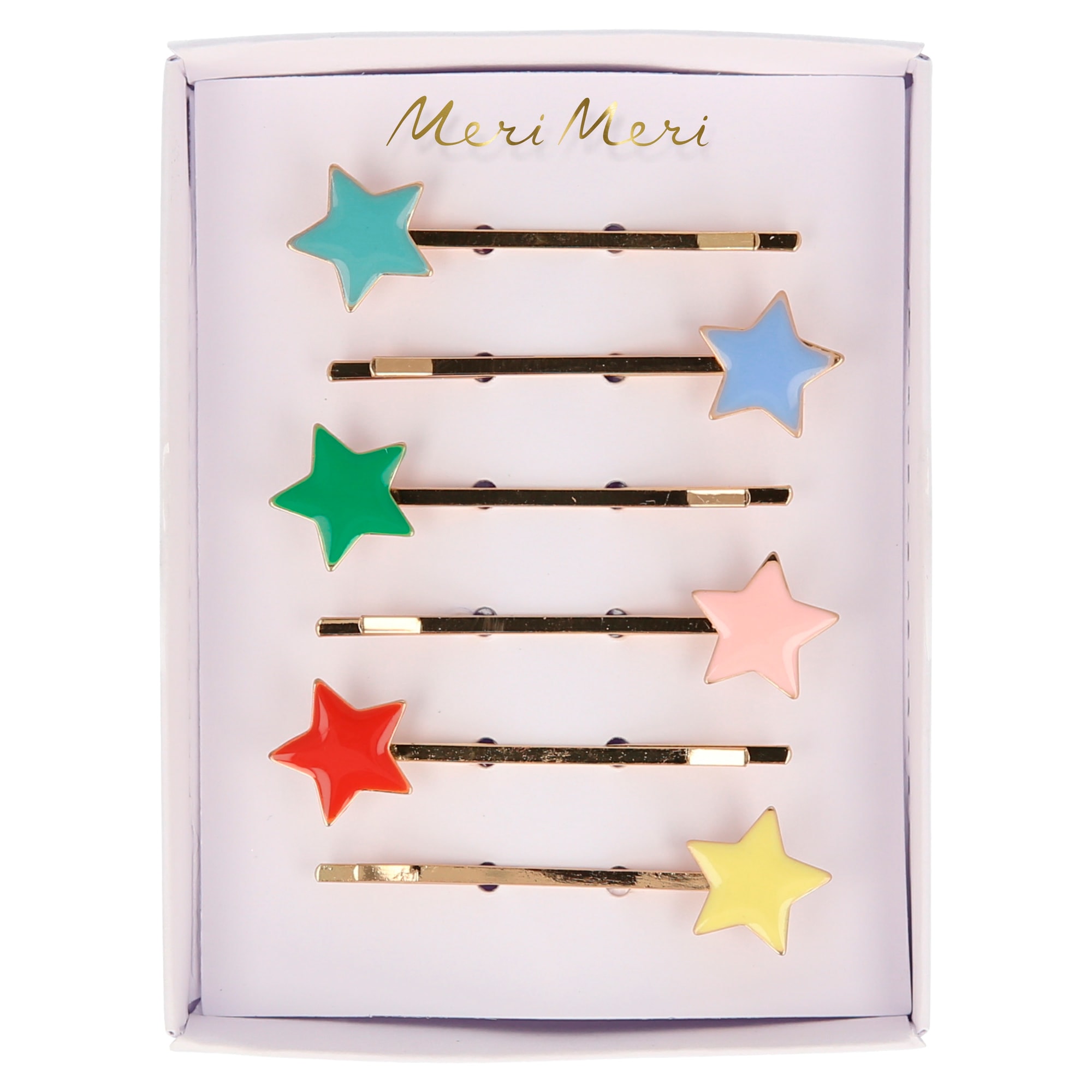 Star Hair Slides - Yıldız Tokalar - 6'lı