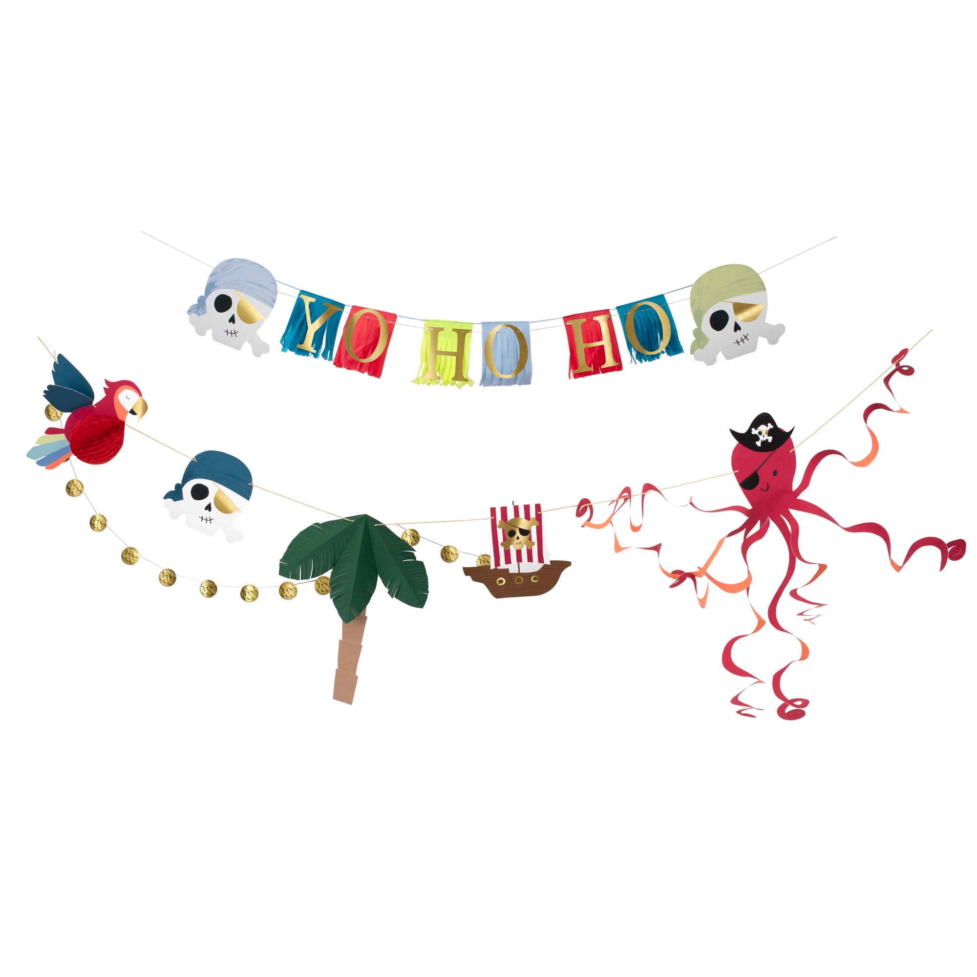 Pirate Icon Garland - Korsan Asılan Süs