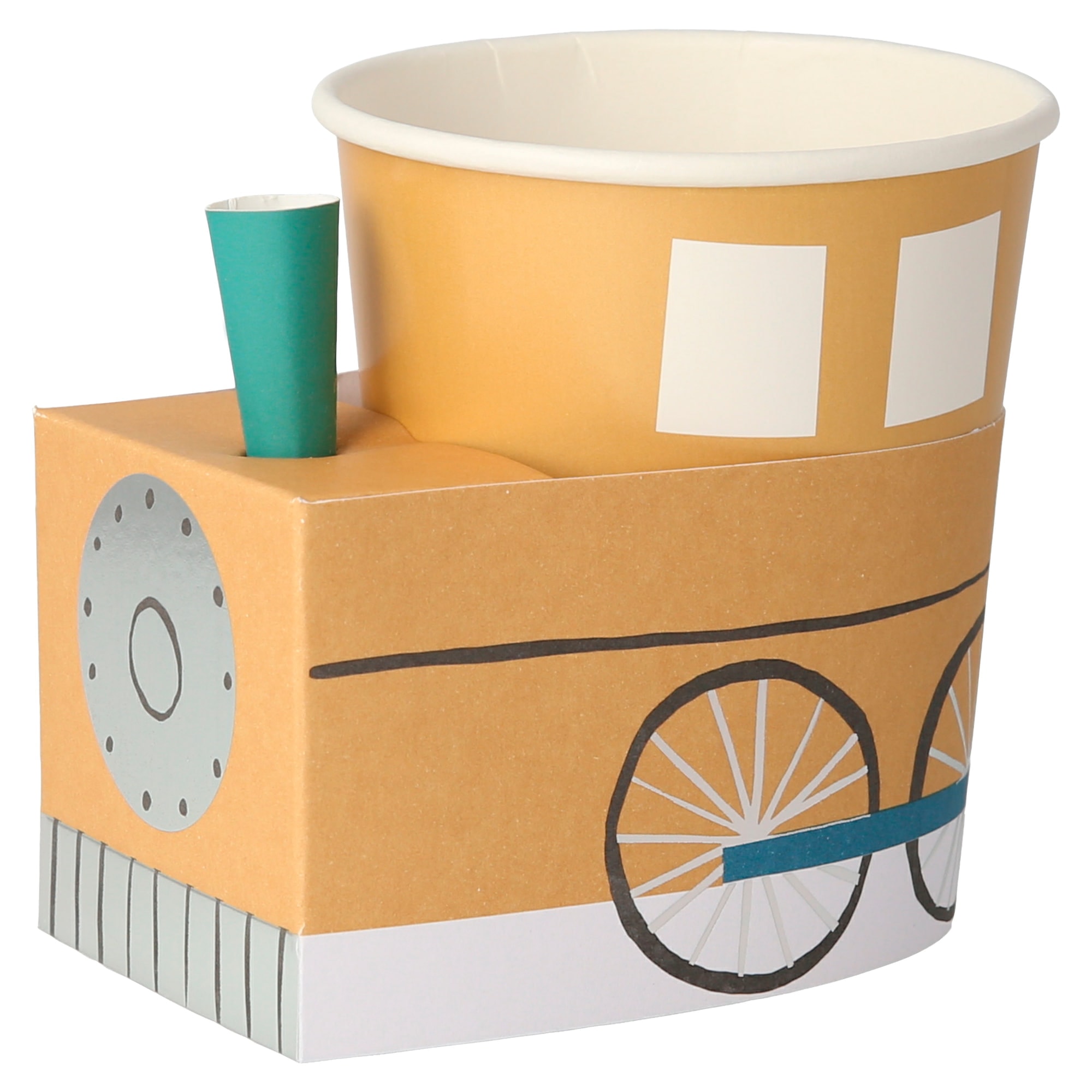 Train Cups - Tren Bardaklar - 8li
