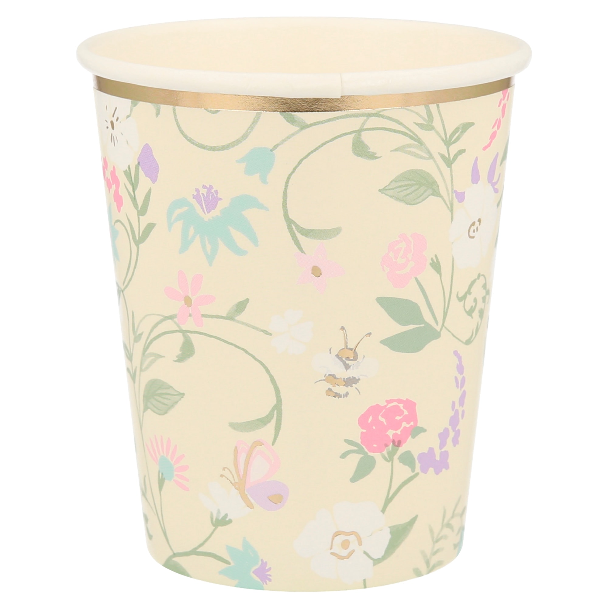 Ladurée Paris Floral Cups - Ladurée Paris Çiçekli Bardaklar - 8'li