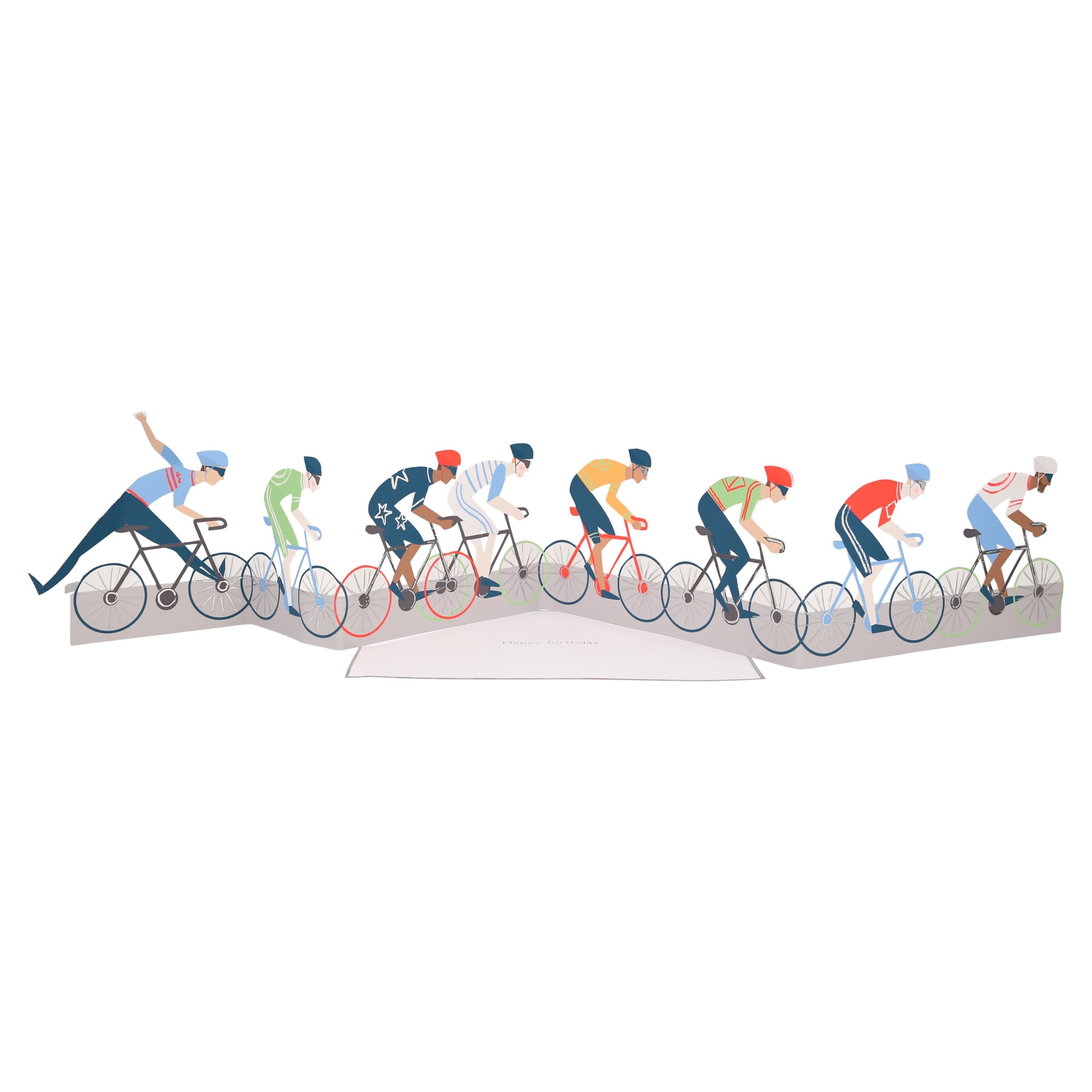 Cycling Birthday Card - Bisiklet Tebrik Kartı