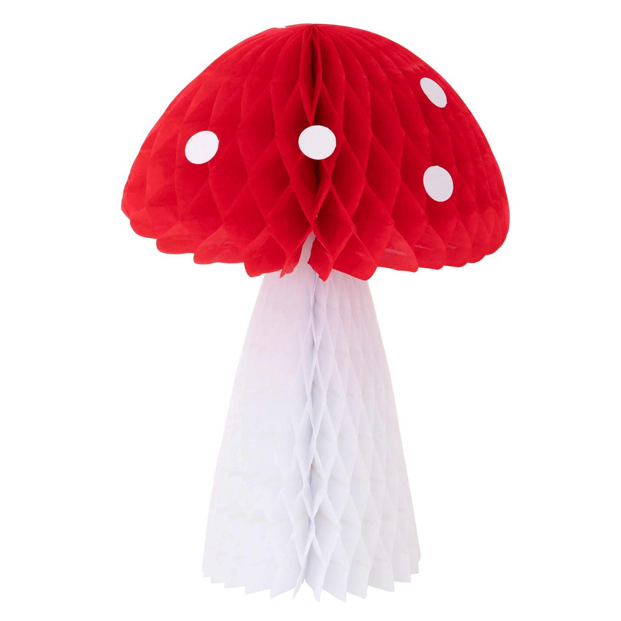 Honeycomb Toadstool Decorations - Petek Mantar Dekorlar - 10lu