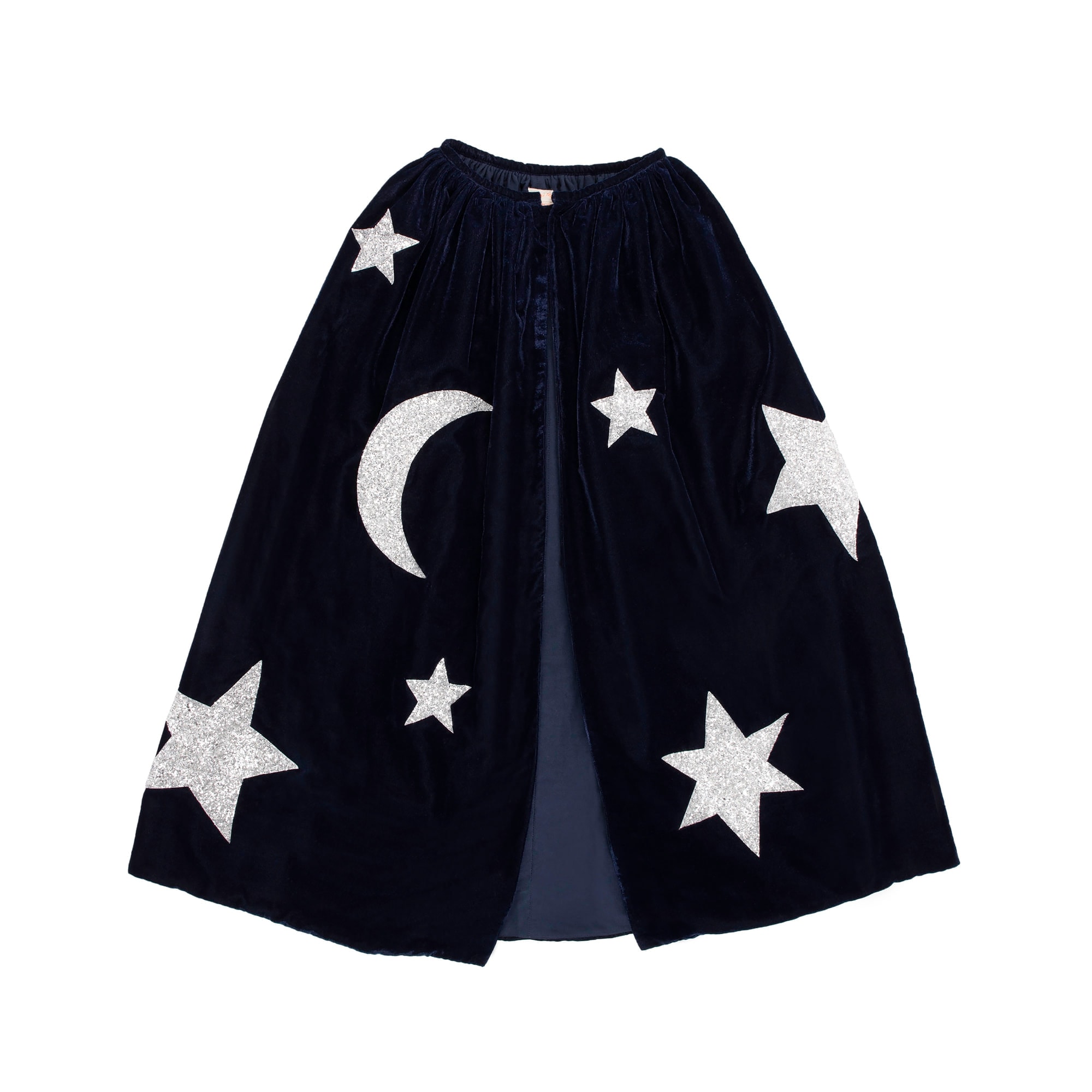 Blue Velvet Wizard Costume - Mavi Büyücü Kostümü