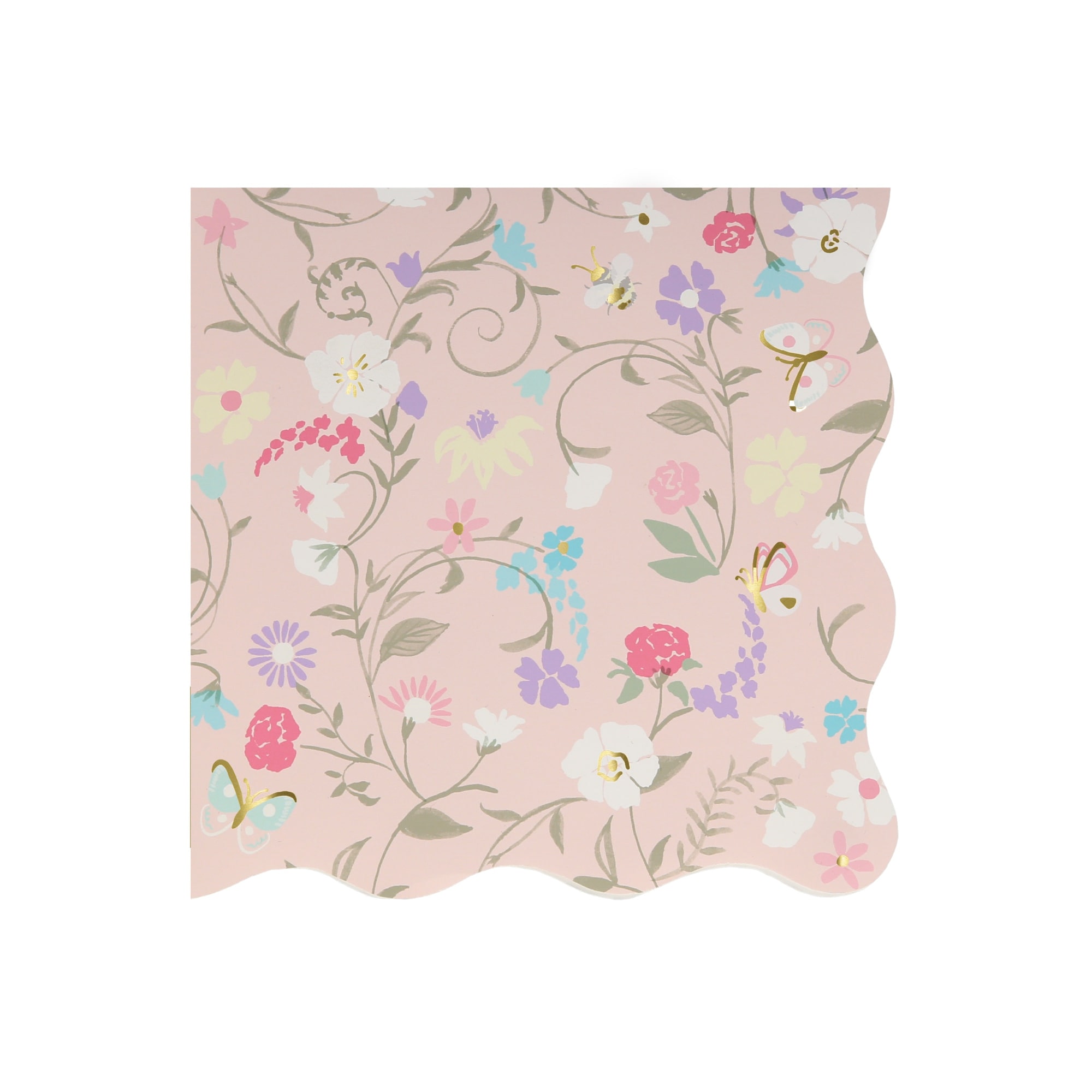 Ladurée Floral Small Napkins - Ladurée Çiçekli Peçeteler - S - 16'lı