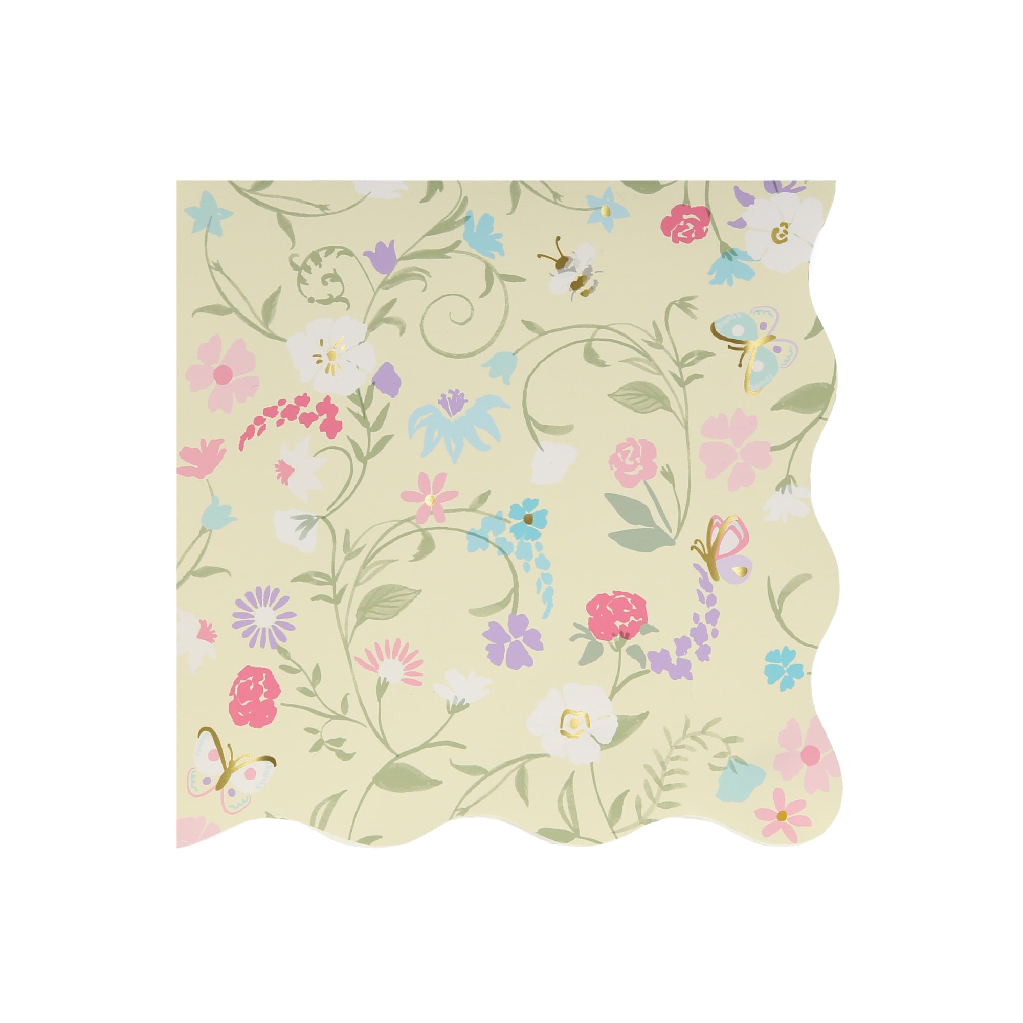 Ladurée Floral Small Napkins - Ladurée Çiçekli Peçeteler - S - 16'lı