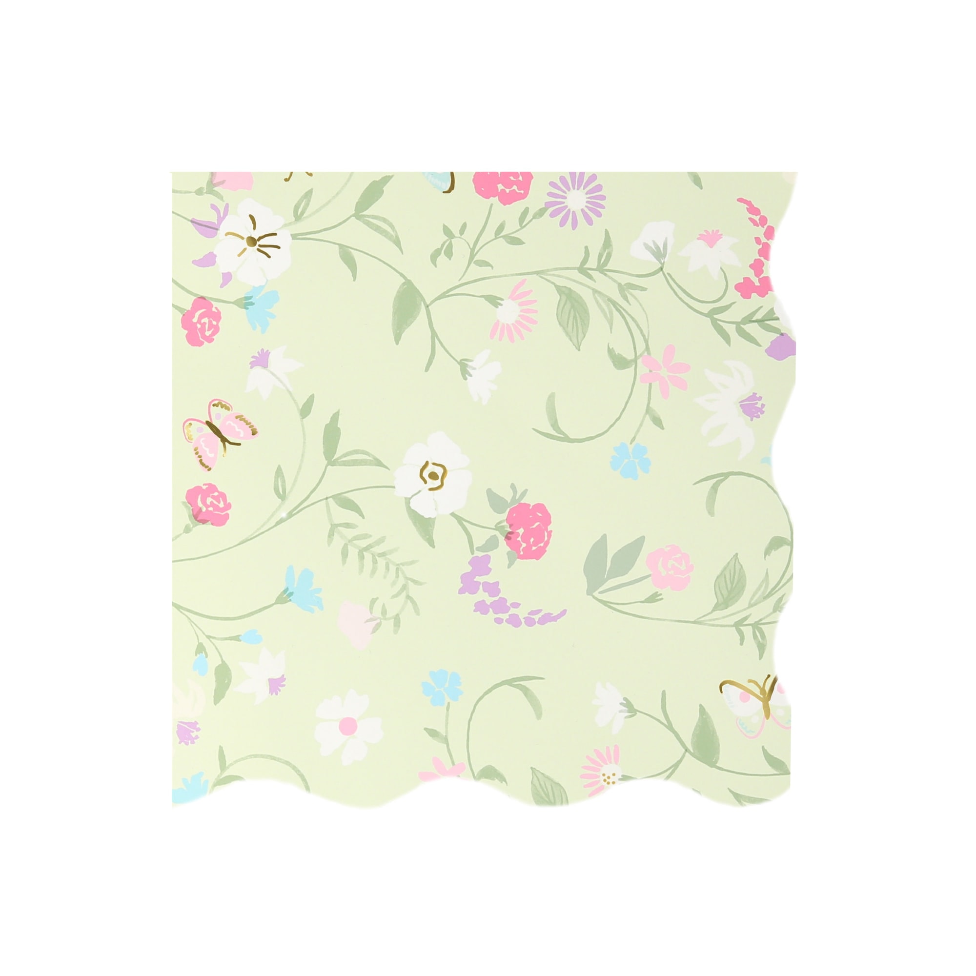 Ladurée Floral Small Napkins - Ladurée Çiçekli Peçeteler - S - 16'lı