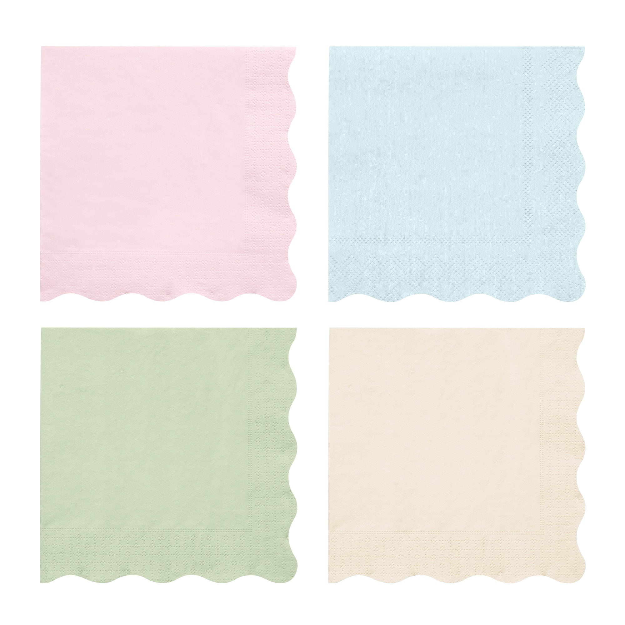 Ladurée Paris Large Napkins - Ladurée Paris Peçeteler - L - 16'lı