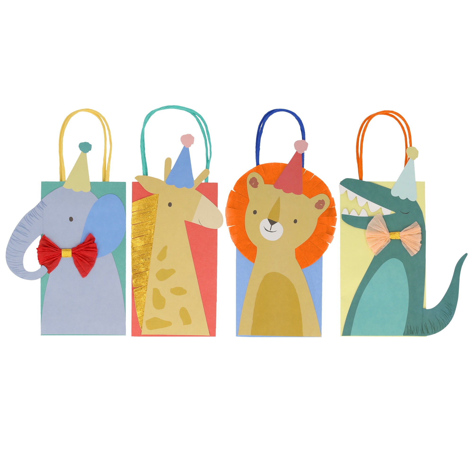 Animal Parade Party Bags - Hayvanlar Geçit Töreni Parti Çantaları (8'li)