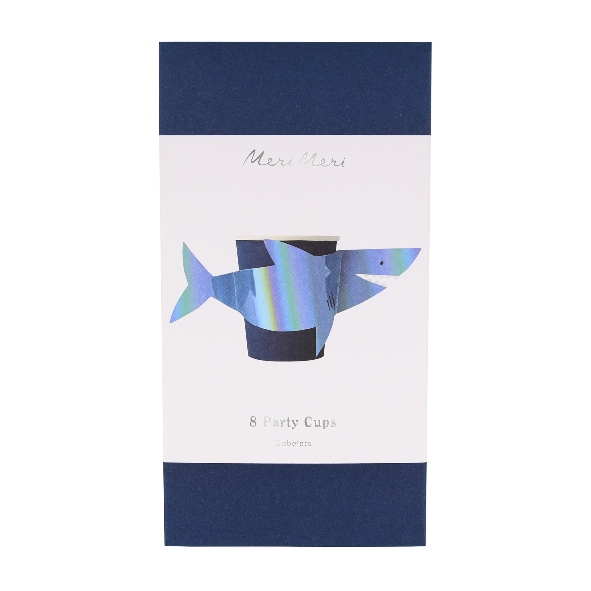 Shark Cups - Köpekbalığı Bardaklar - 8'li