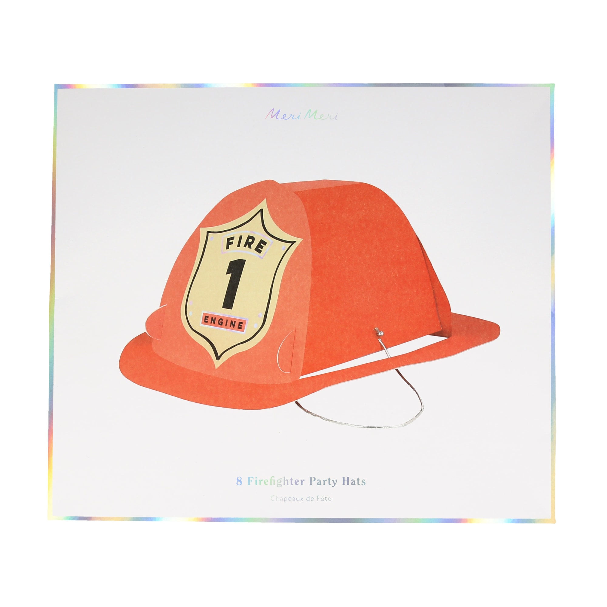 Firefighter Hats - İtfaiyeci Şapkaları - 8'li