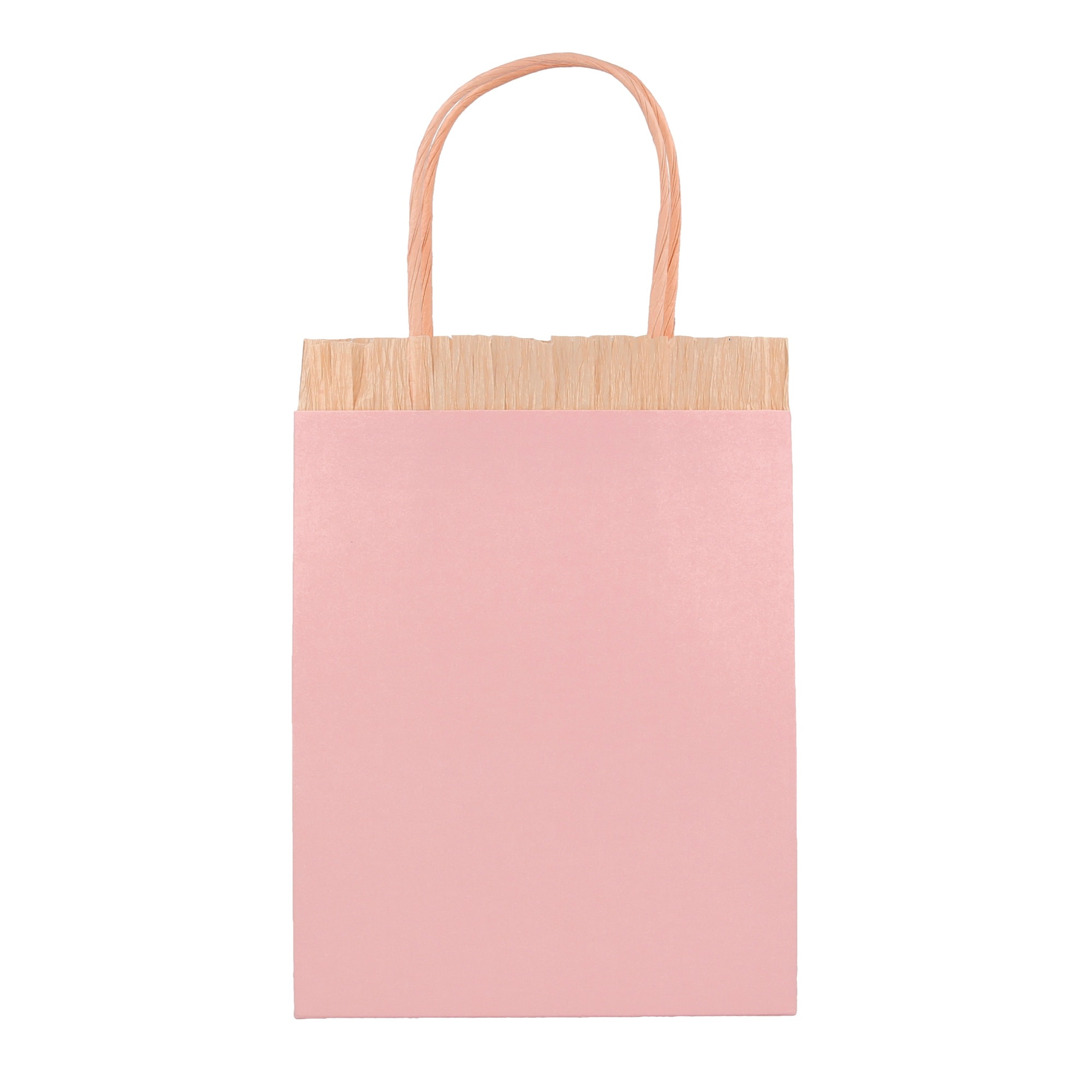 Pink Fringe Party Bags - Pembe Püsküllü Hediye Çantaları (8'li)