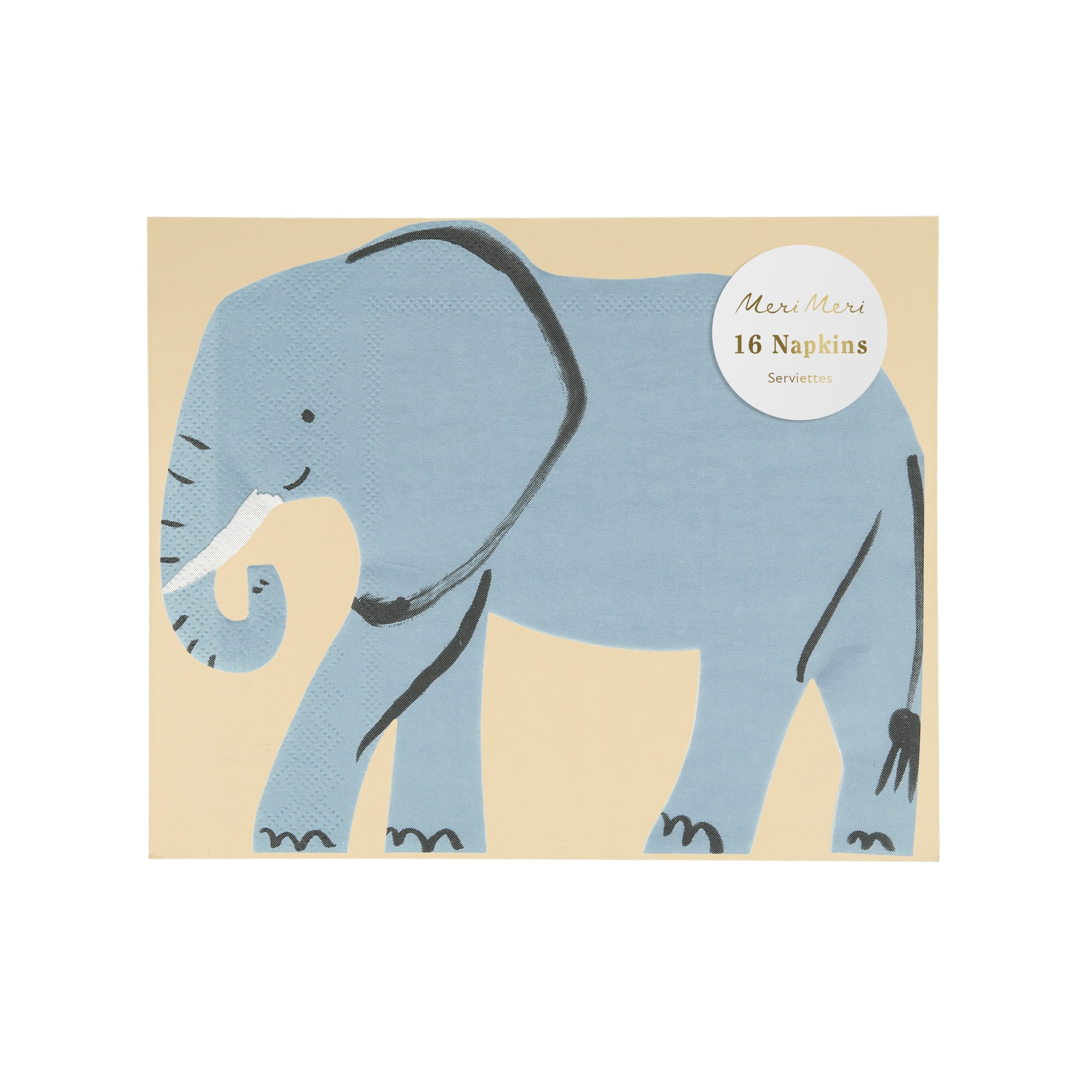 Elephant Napkin - Fil Peçeteler - 16'lı