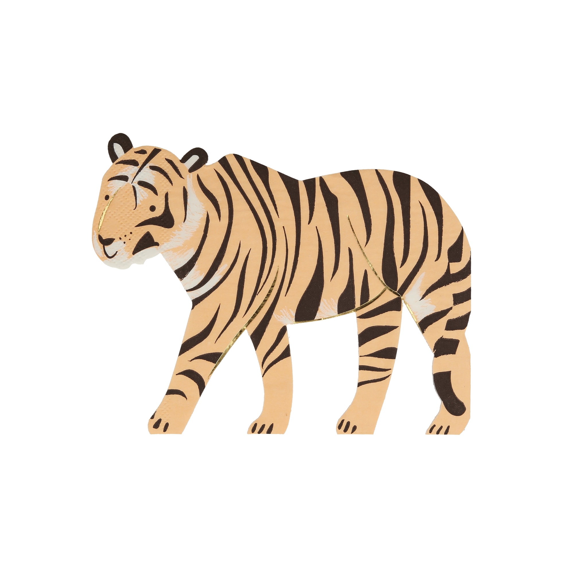 Tiger Napkins - Kaplan Peçeteler - 16'lı