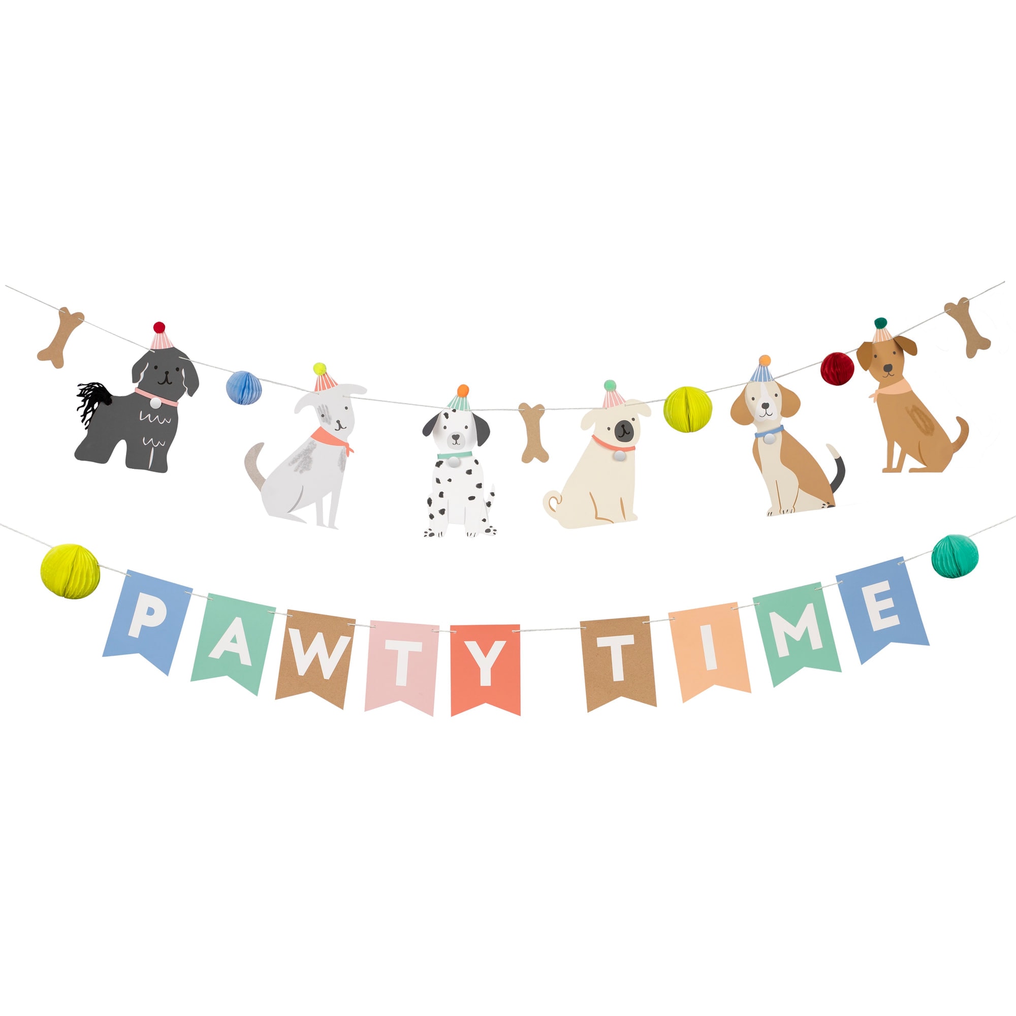 Puppy Party Garland - Yavru Köpek Parti Asılan Süs