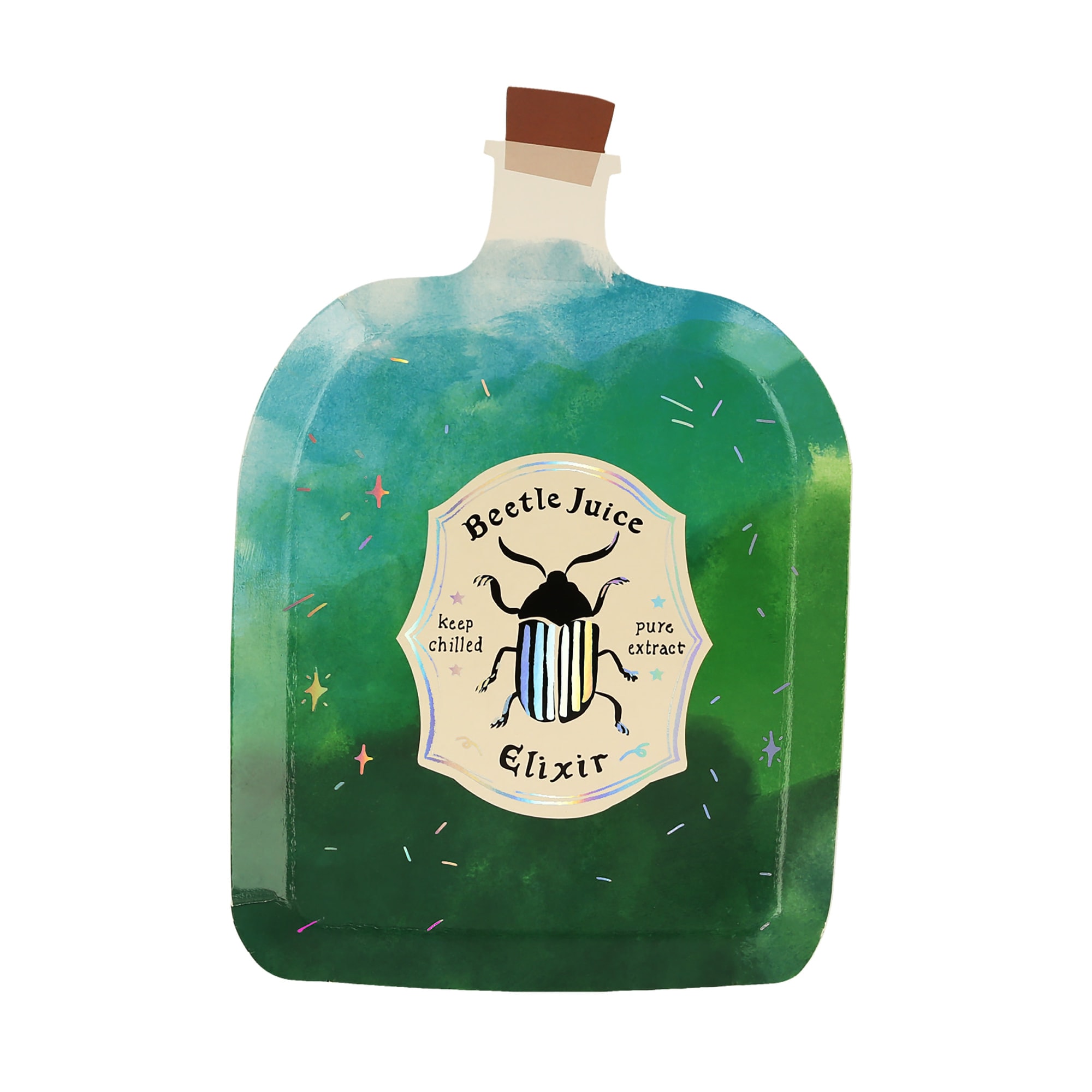 Making Magic Potion Bottle Plates - Make Magic Sihirli Şişe Tabaklar (8'li)