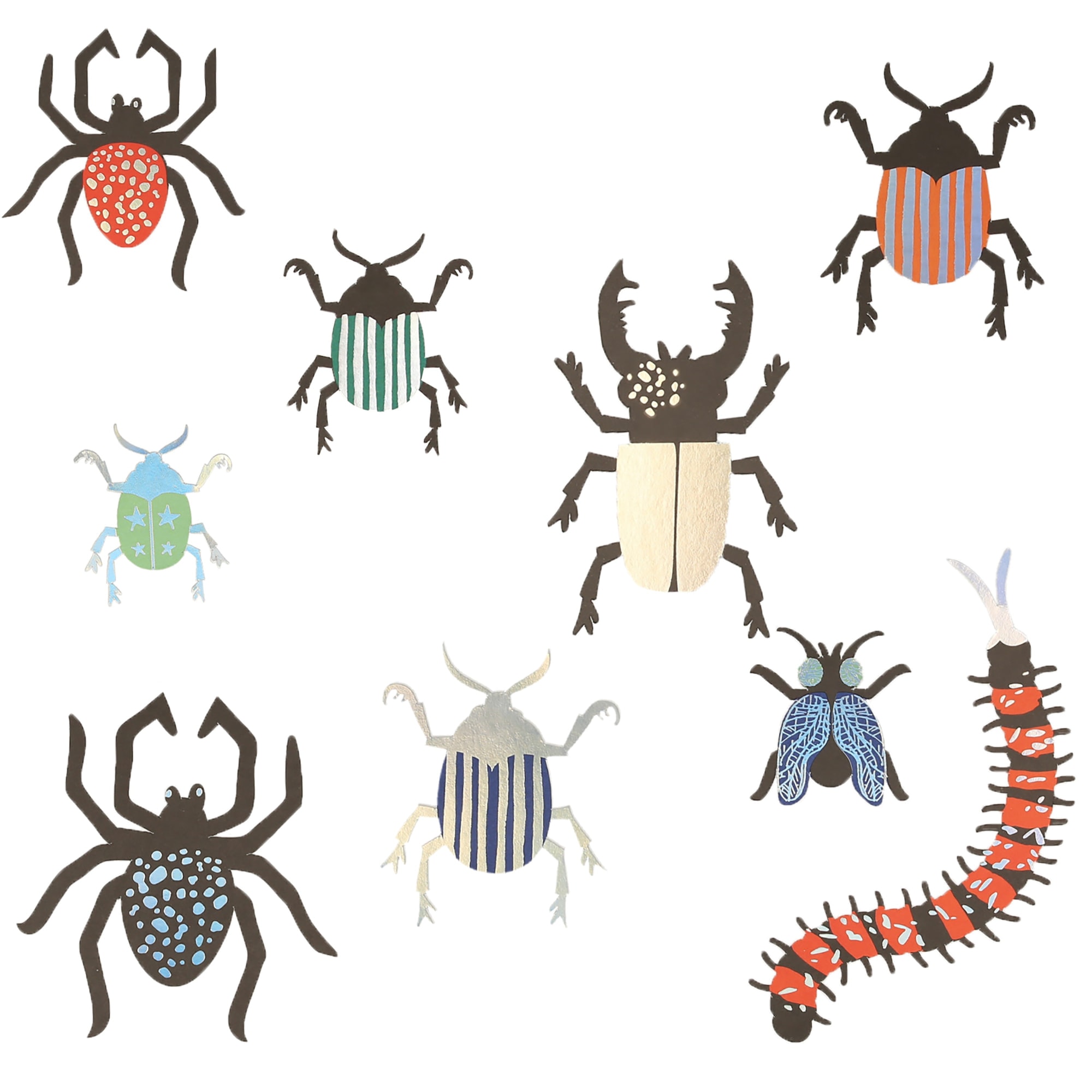 Making Magic Large Bug Confetti - Sihirli Büyük Böcek Konfetiler