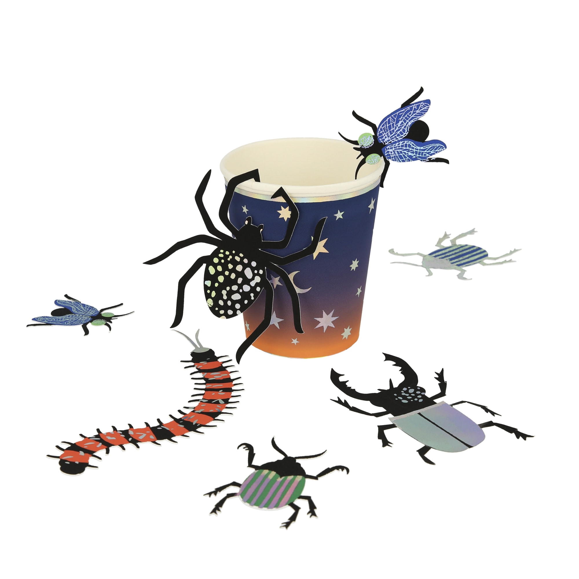 Making Magic Large Bug Confetti - Sihirli Büyük Böcek Konfetiler