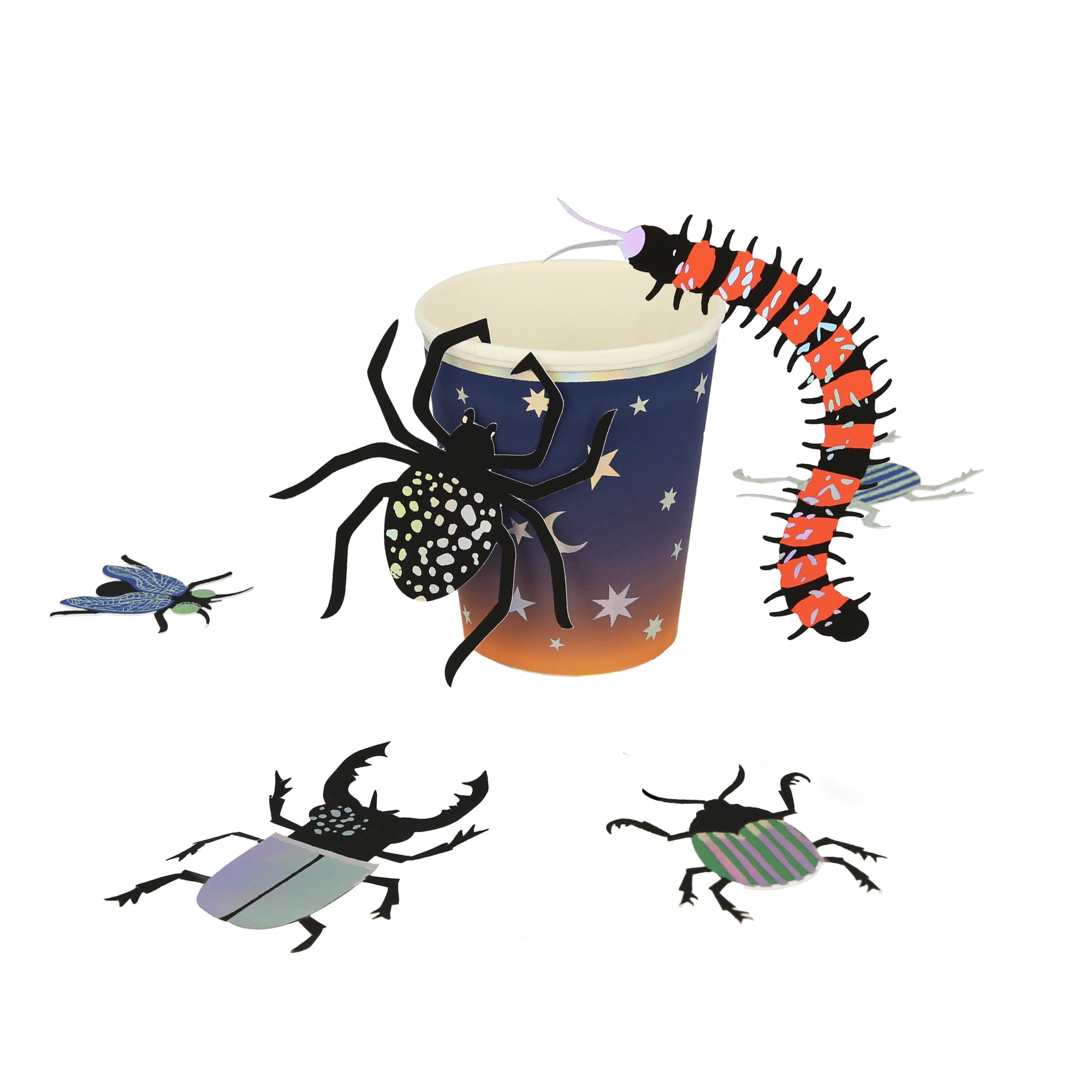 Making Magic Large Bug Confetti - Sihirli Büyük Böcek Konfetiler