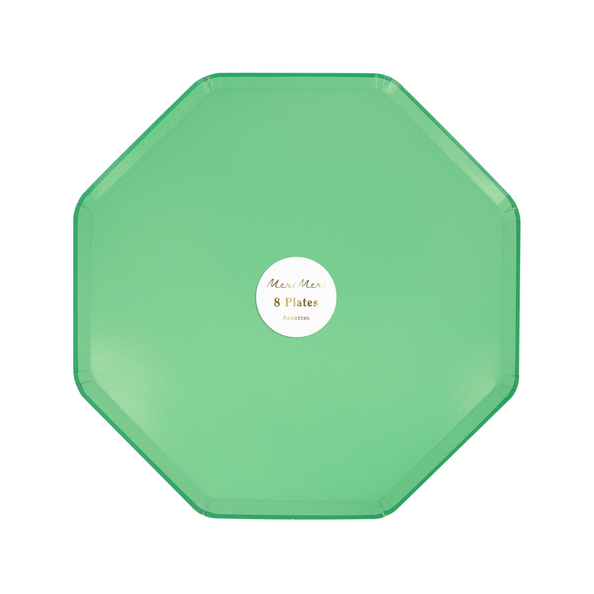 Emerald Green Side Plates - Zümrüt Yeşili Tabaklar (M) (x8)
