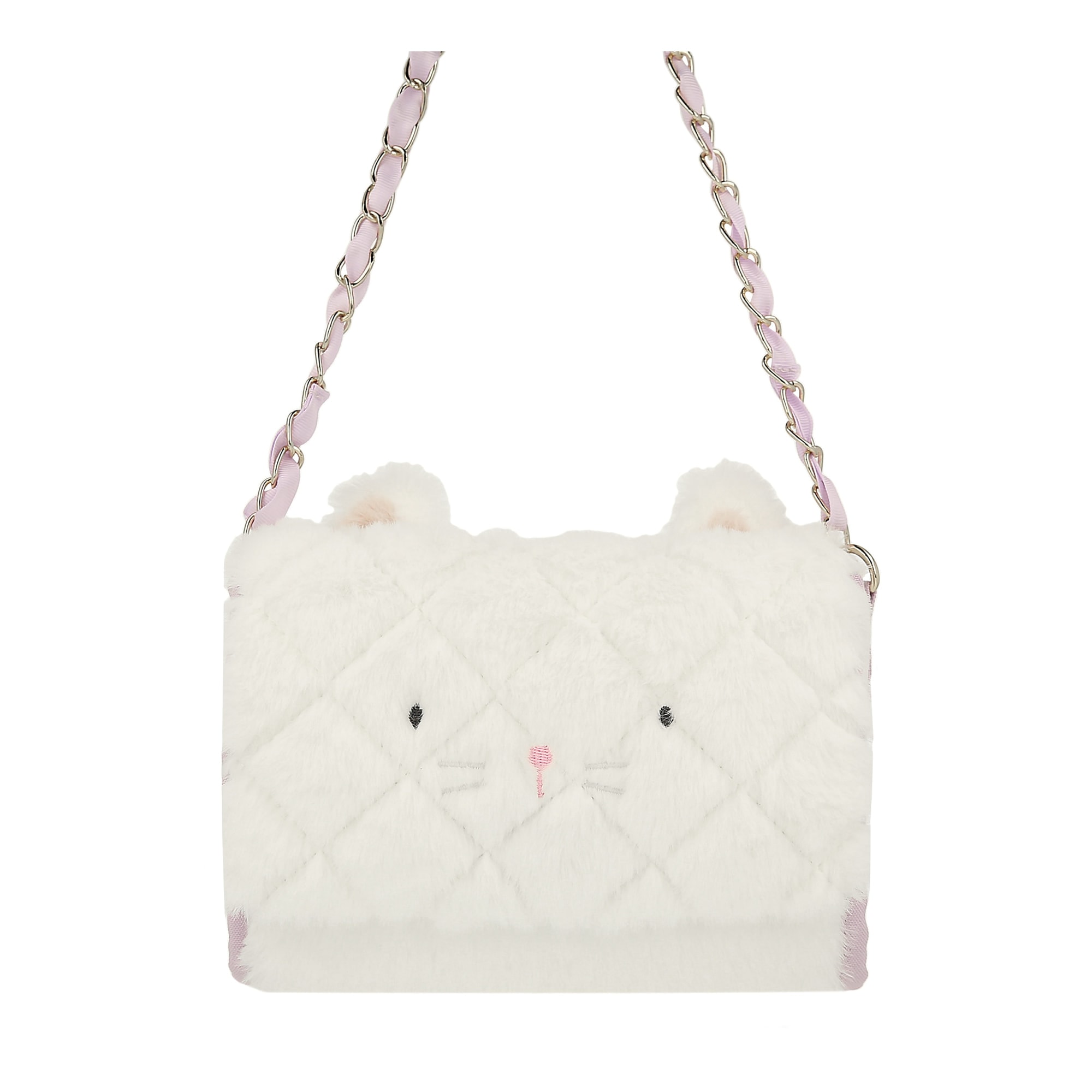 Plush Cat Handbag - Peluş Kedi El Çantası