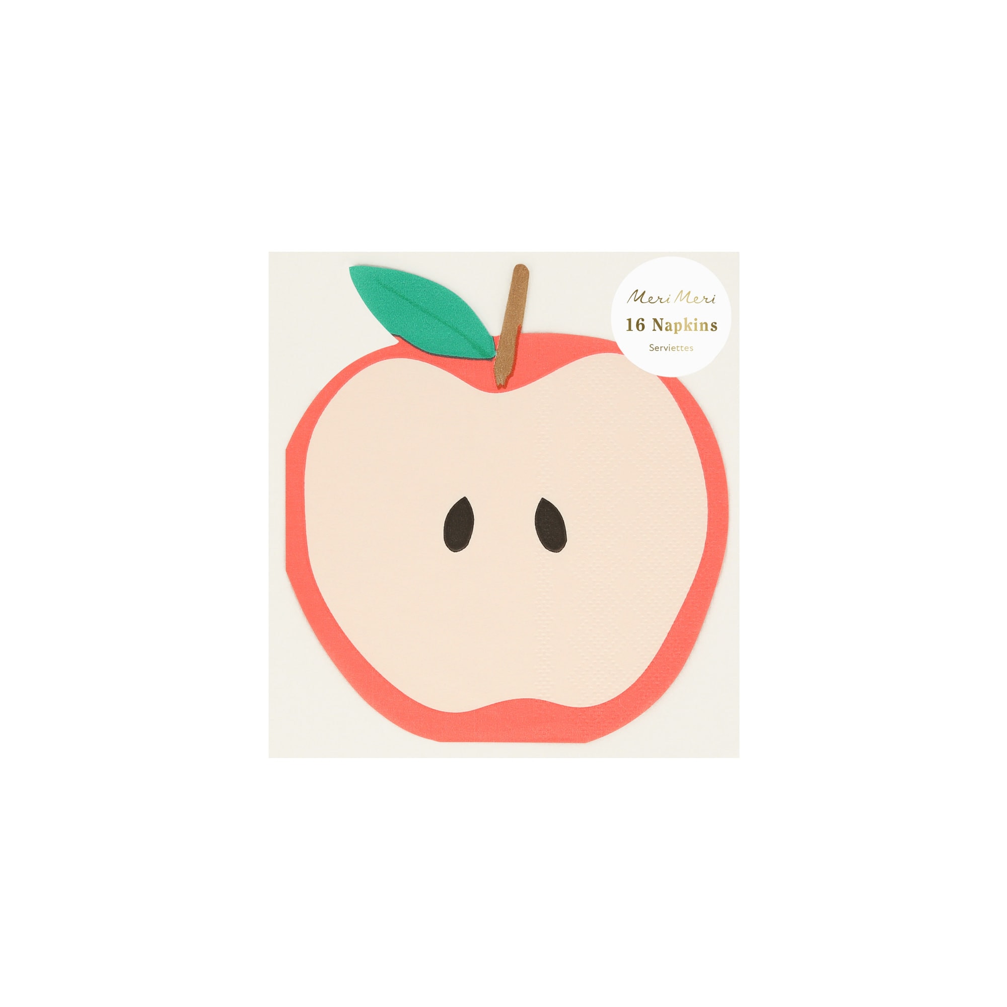 Apple Napkins - Elma Peçeteler (x16)