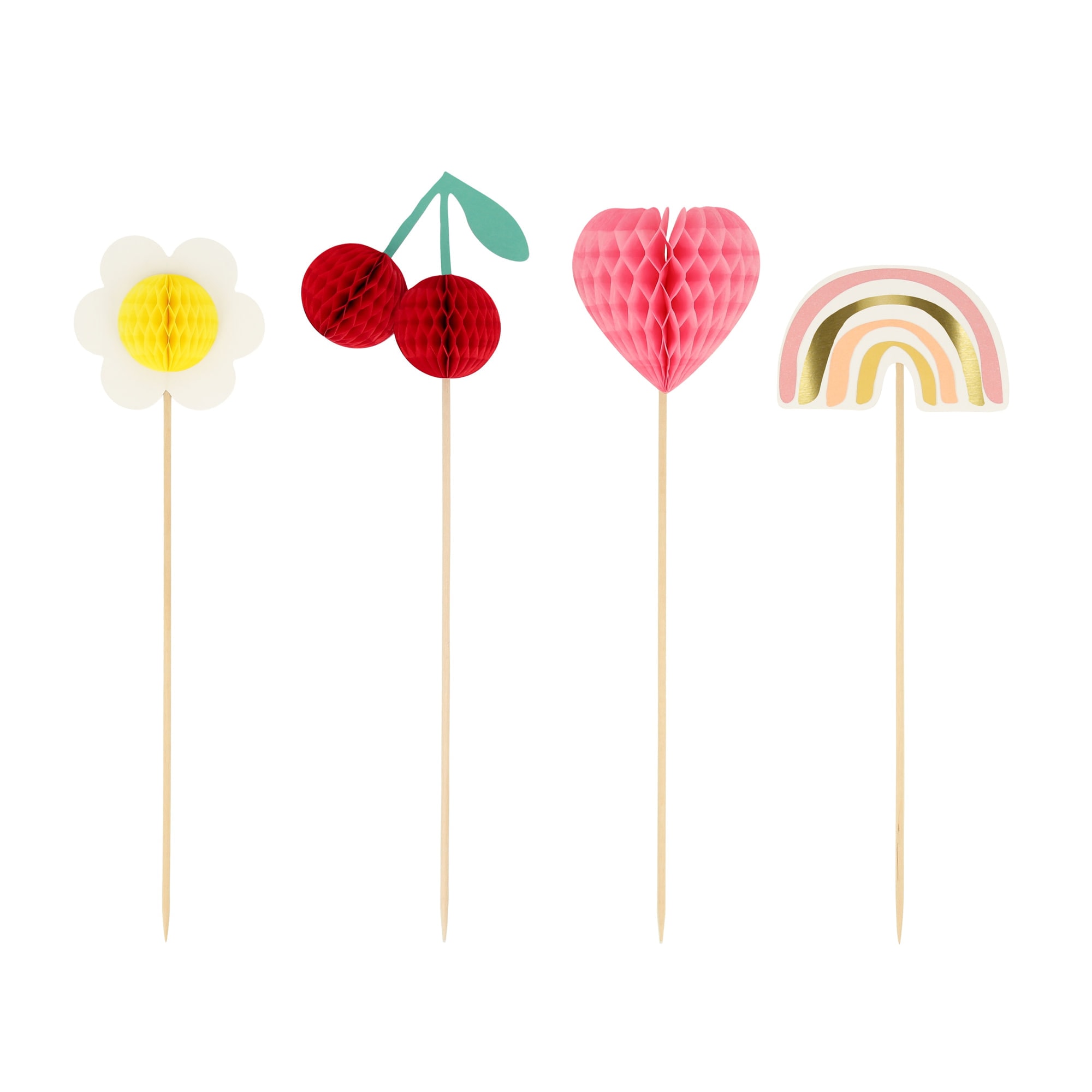 Icons Cake Toppers - İkonlar Pasta Süsleri (x4)